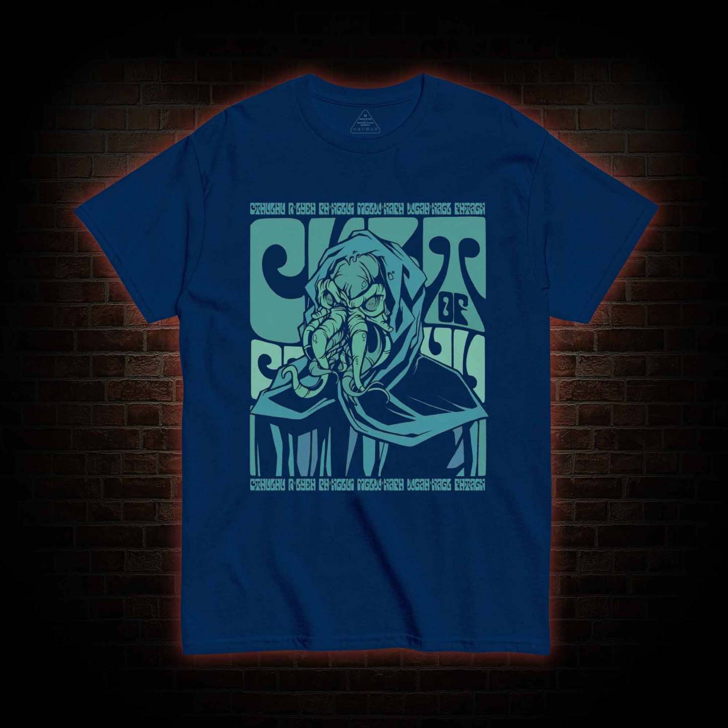 Cult of Cthulhu Retro T-shirt 