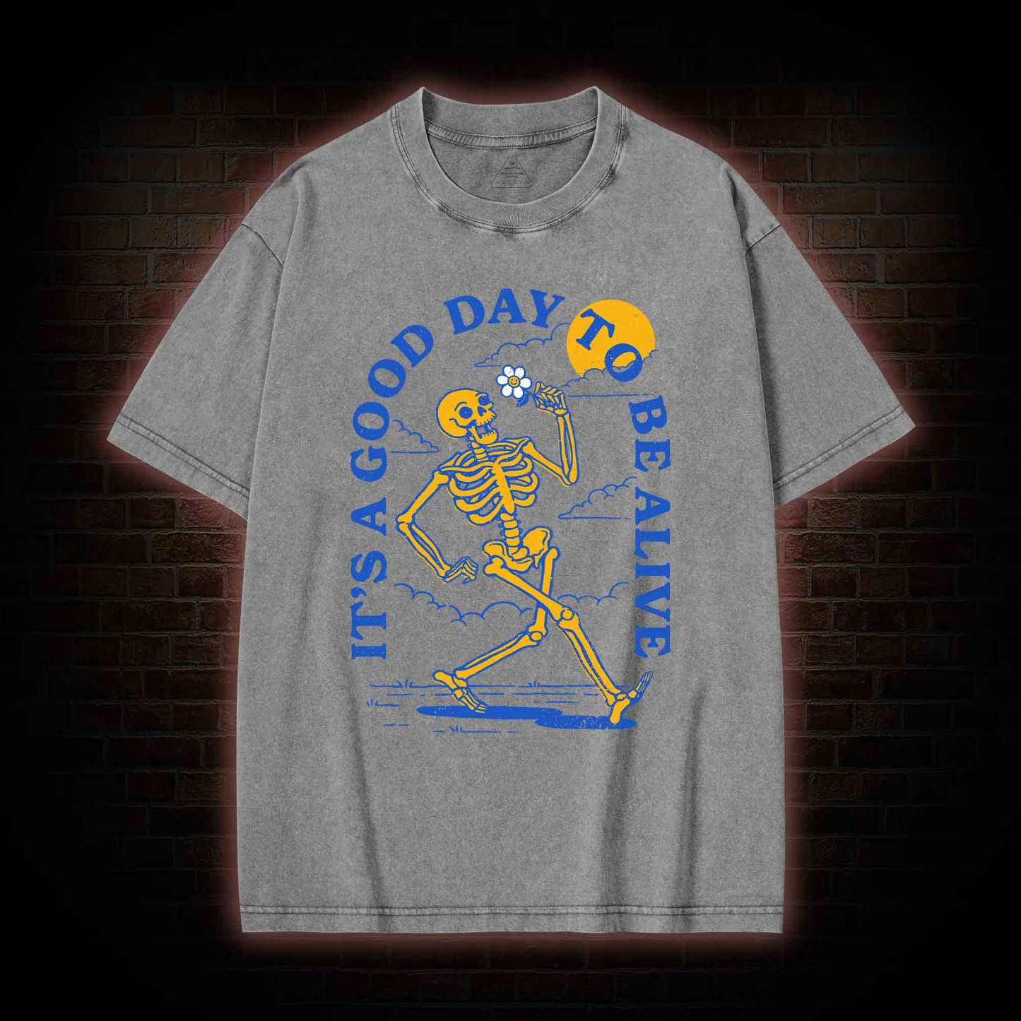 It's A Good Day To Be Alive Washed T-shirt