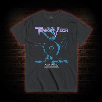 Satellite Dish Alien Terror T-shirt