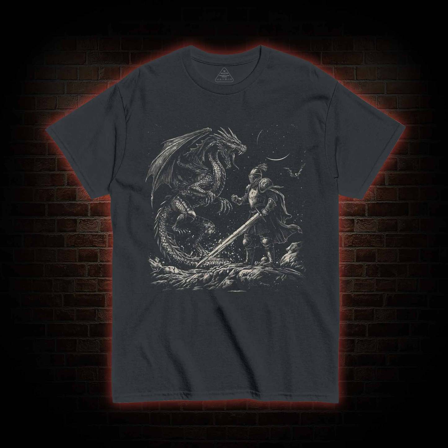 Dragon and Knight T-shirt