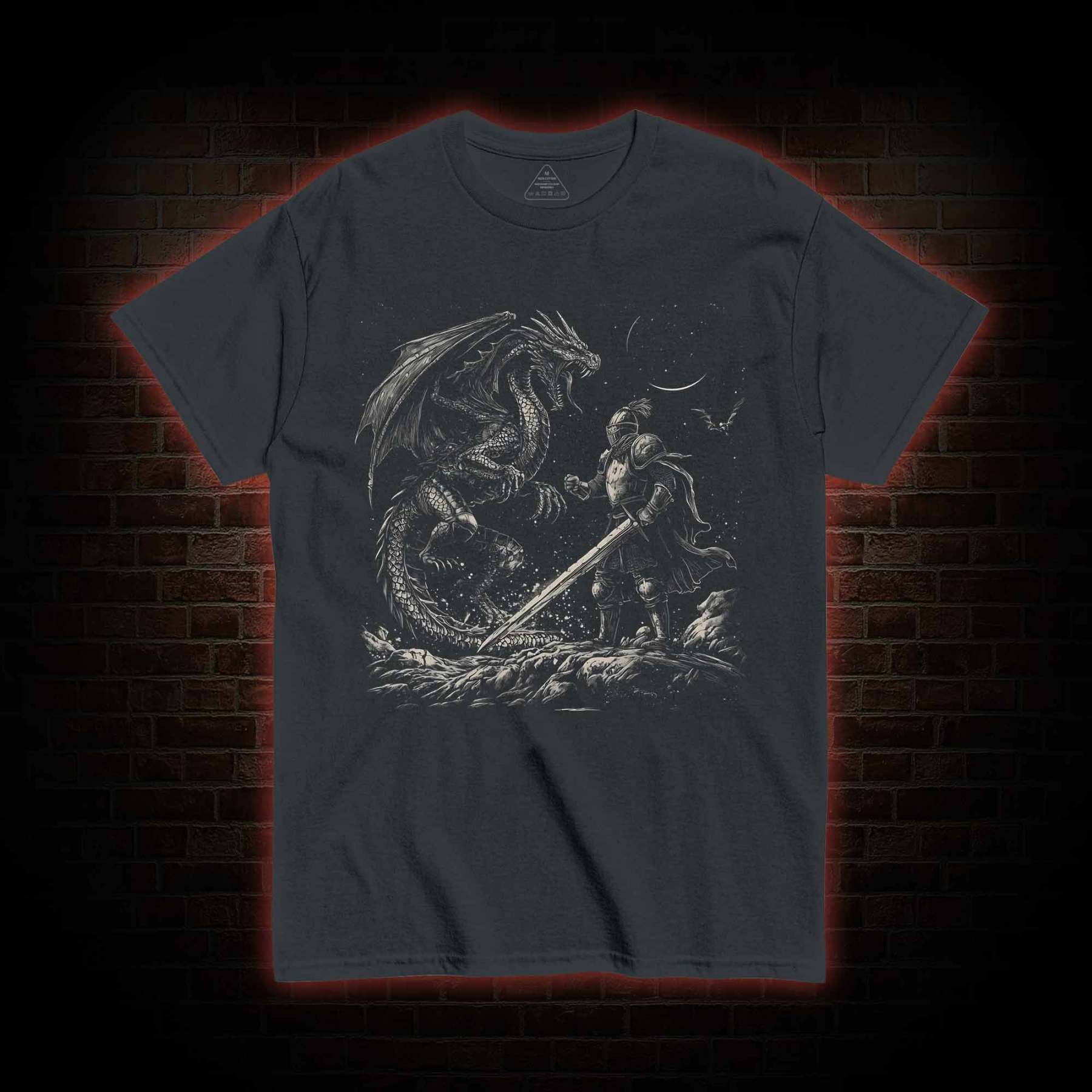 Dragon and Knight T-shirt