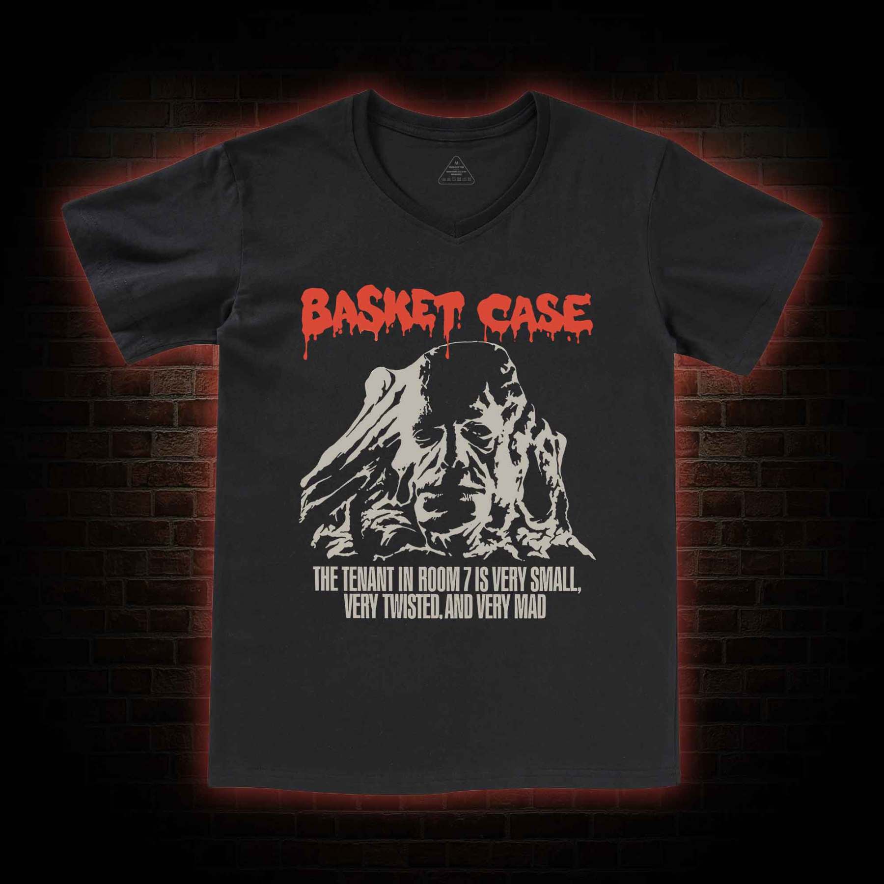 Very Small Very Twisted and Very Mad V-Neck Classic T-Shirt