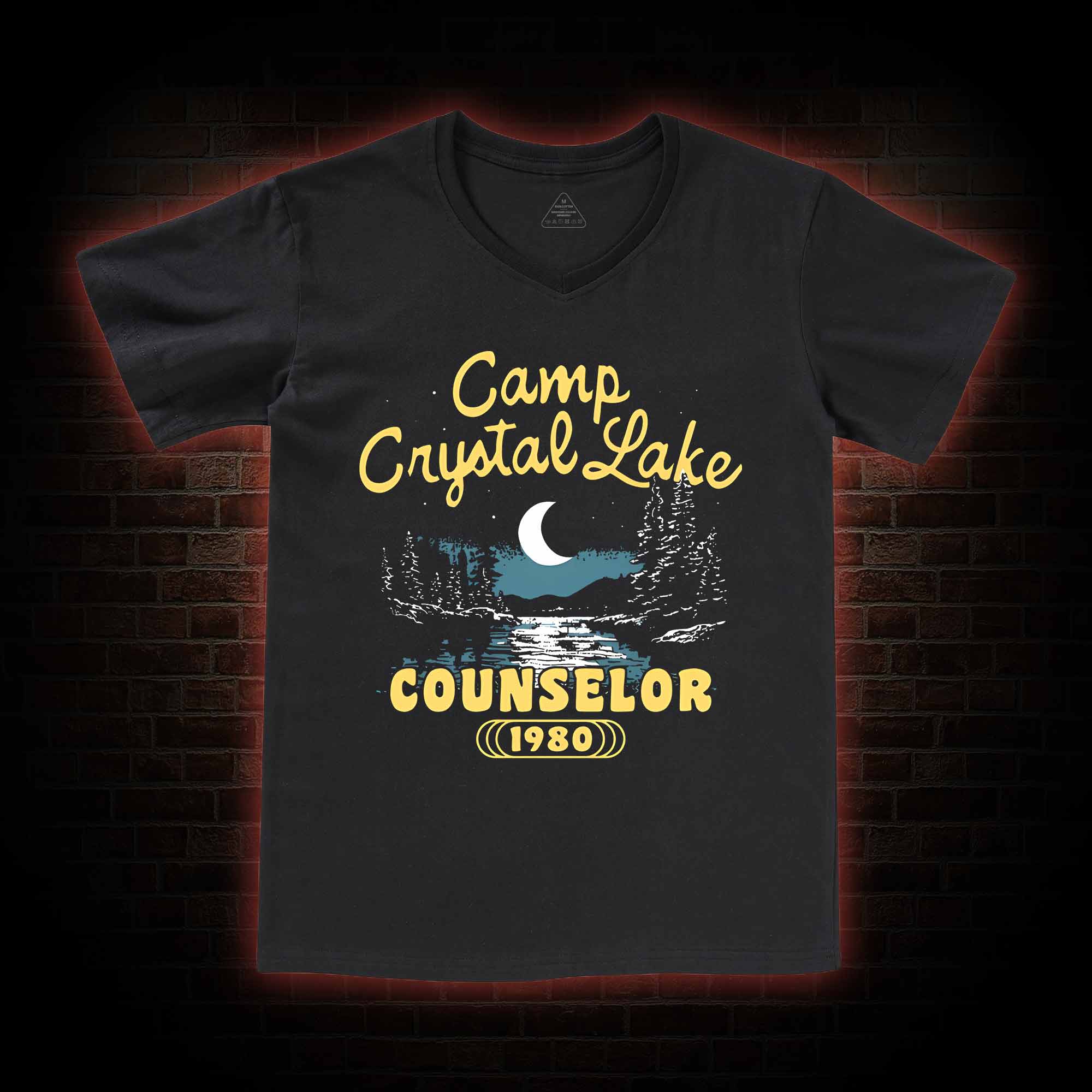 Camp Crystal Lake Counselor V-Neck Classic T-Shirt