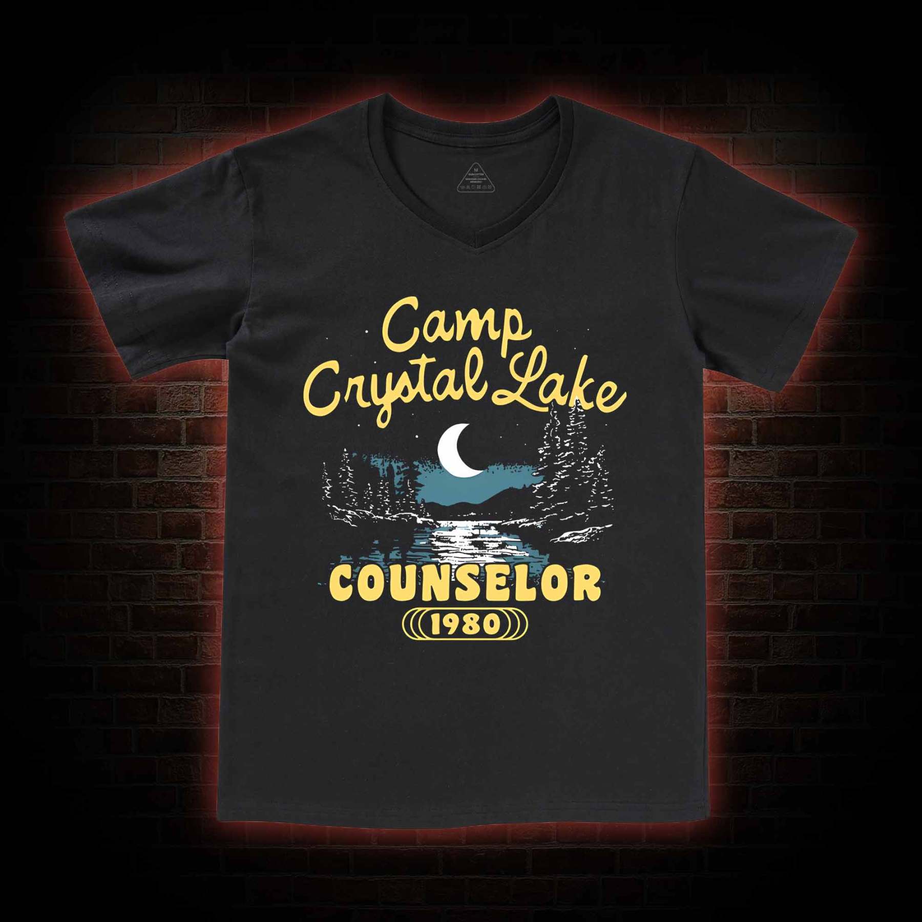 Camp Crystal Lake Counselor V-Neck Classic T-Shirt