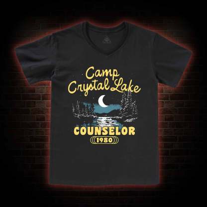 Camp Crystal Lake Counselor V-Neck Classic T-Shirt