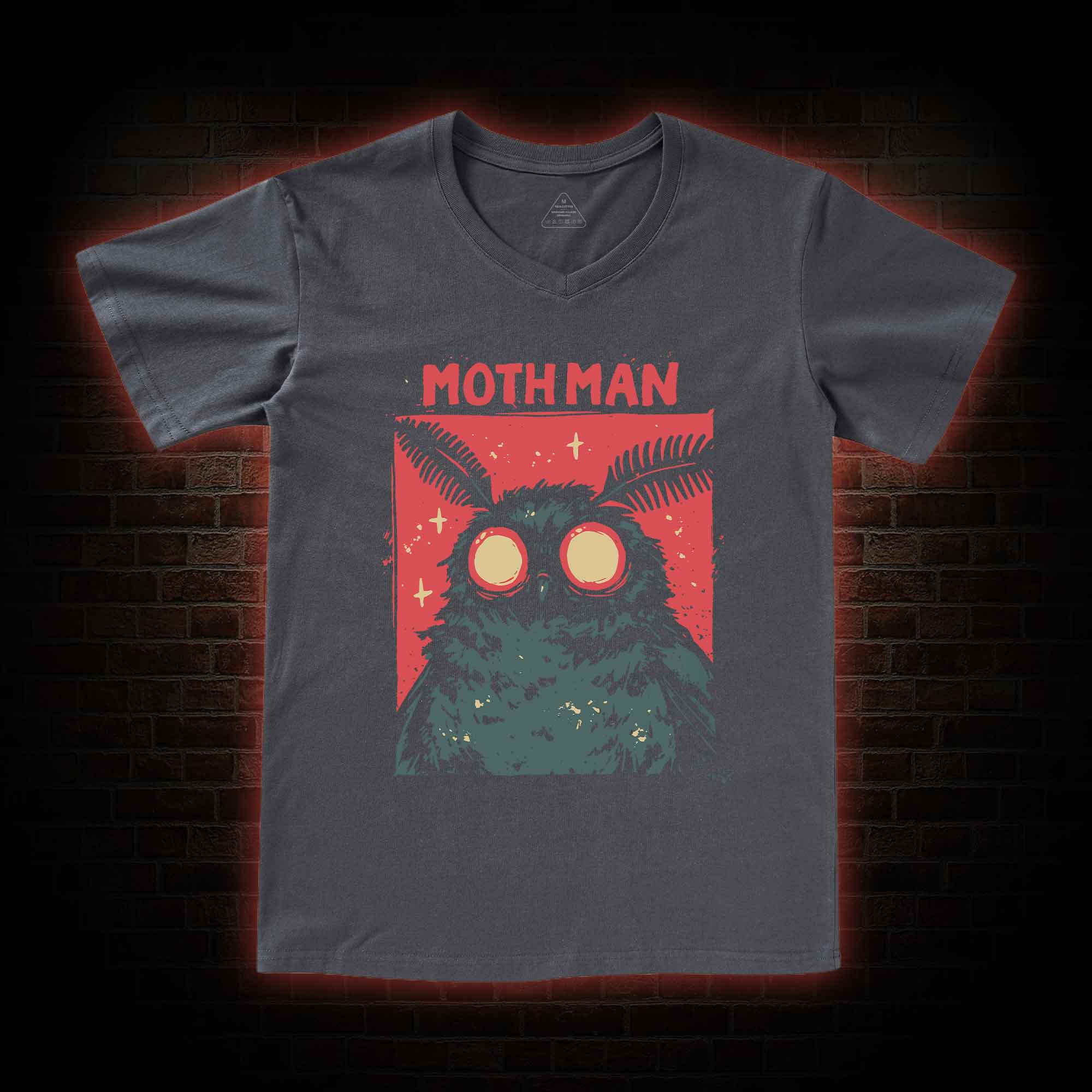 Cryptid Mothman V-Neck Classic T-Shirt