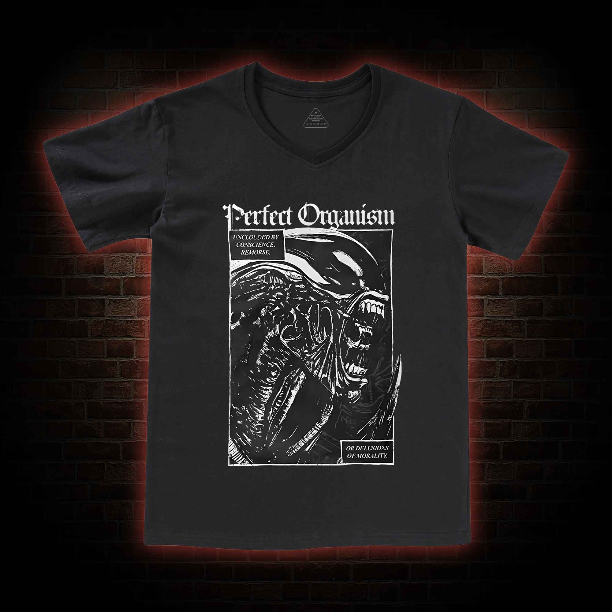 Alien Perfect Organism V-Neck Classic T-Shirt