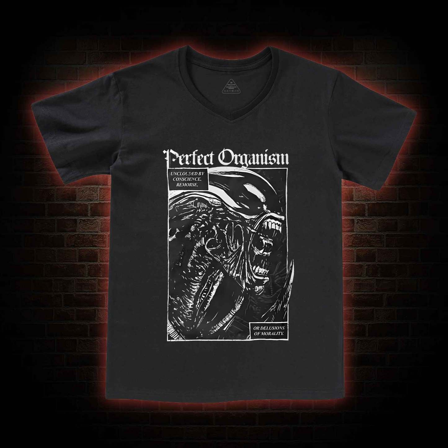 Alien Perfect Organism V-Neck Classic T-Shirt