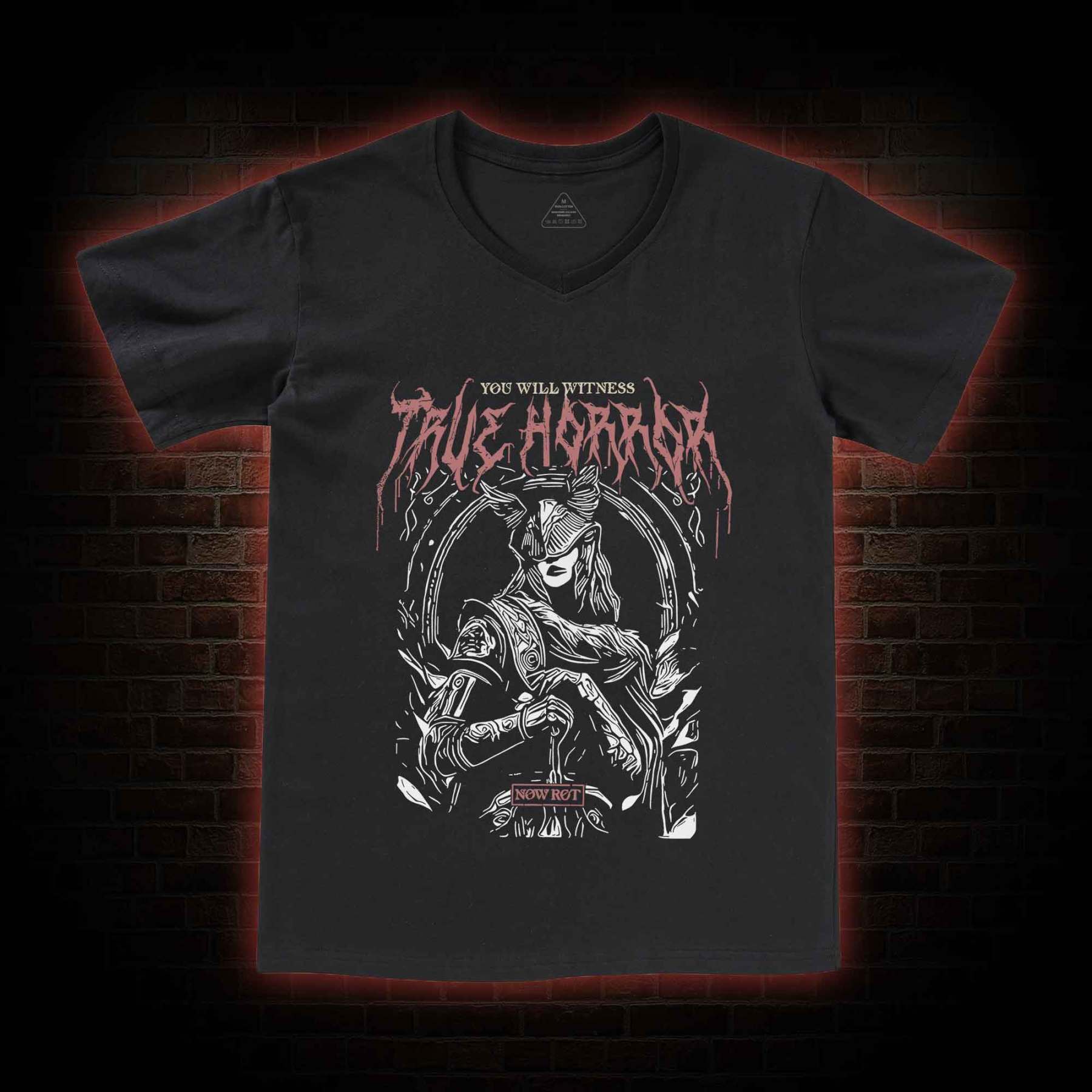 True Horror V-Neck Classic T-Shirt