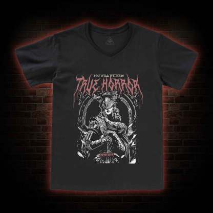 True Horror V-Neck Classic T-Shirt
