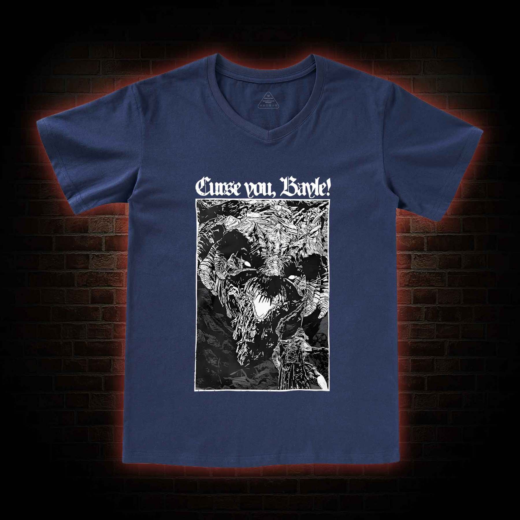 Curse You Bayle! V-Neck Classic T-Shirt