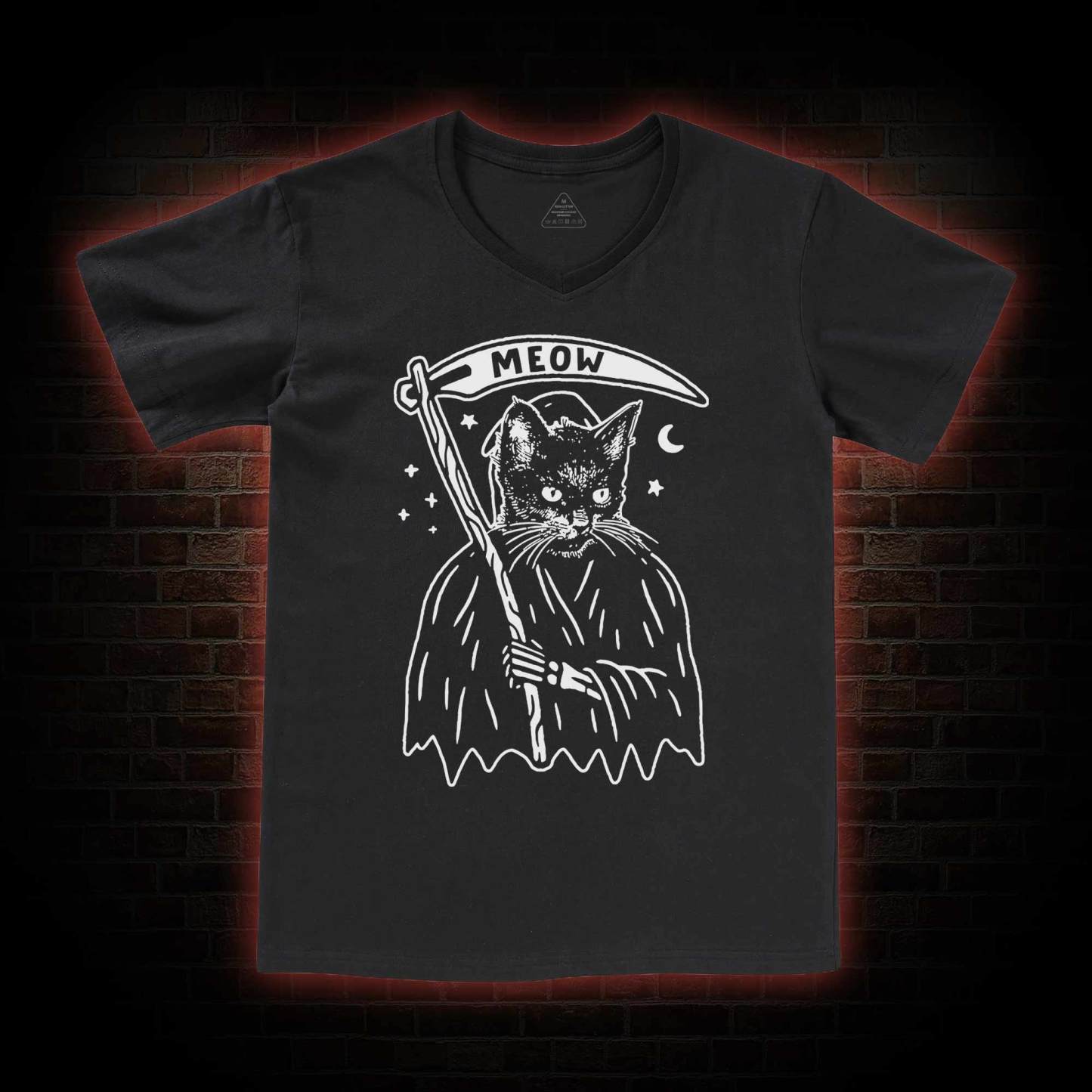 Death Meow V-Neck Classic T-Shirt