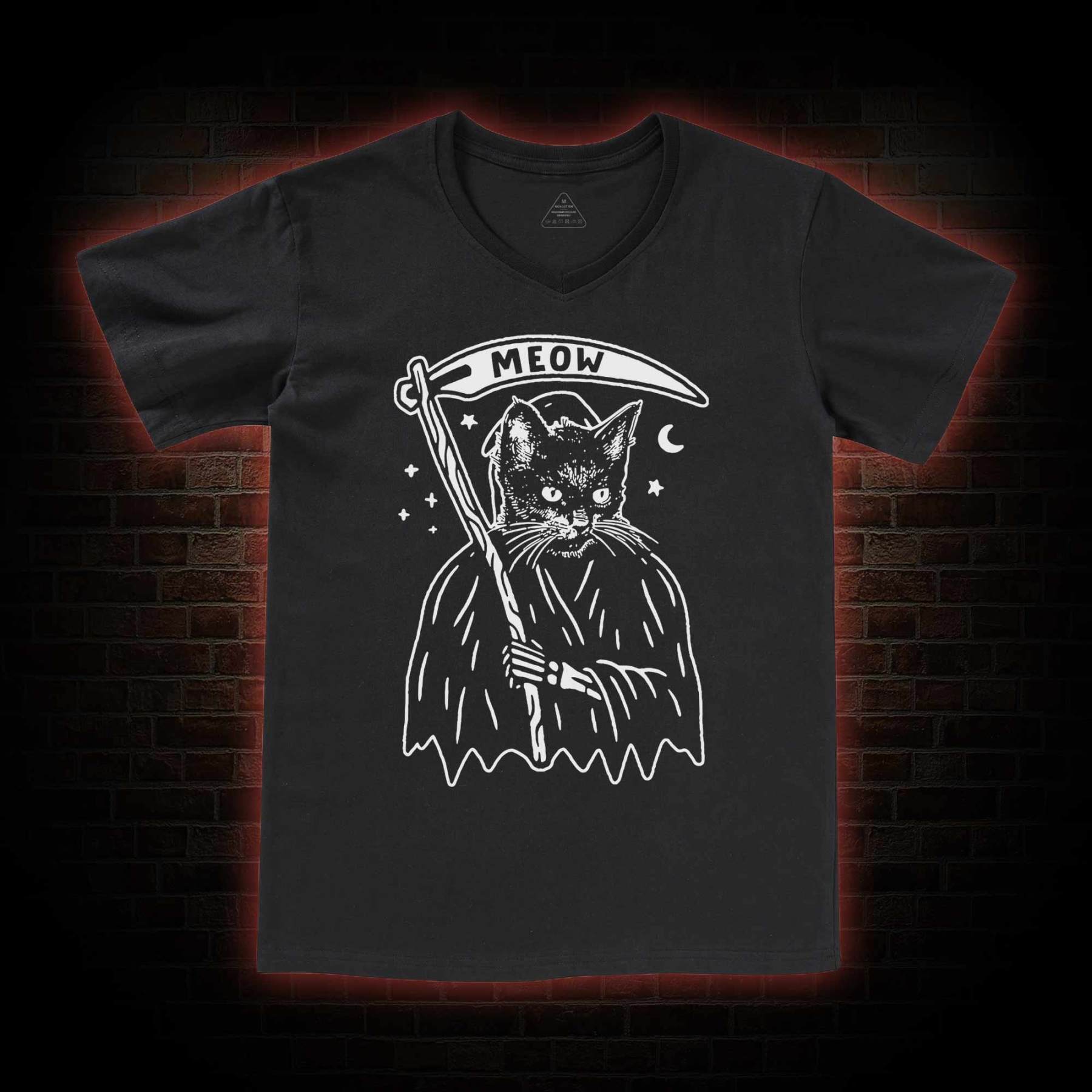 Death Meow V-Neck Classic T-Shirt