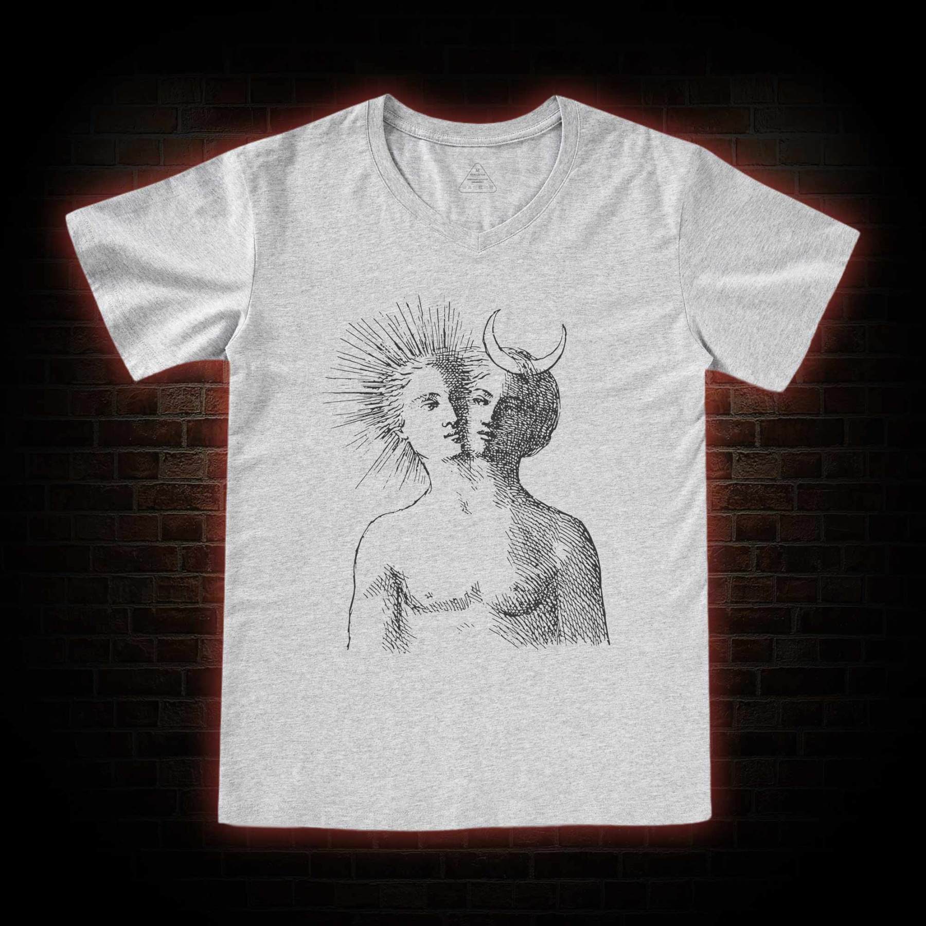 Duality I V-Neck Classic T-Shirt