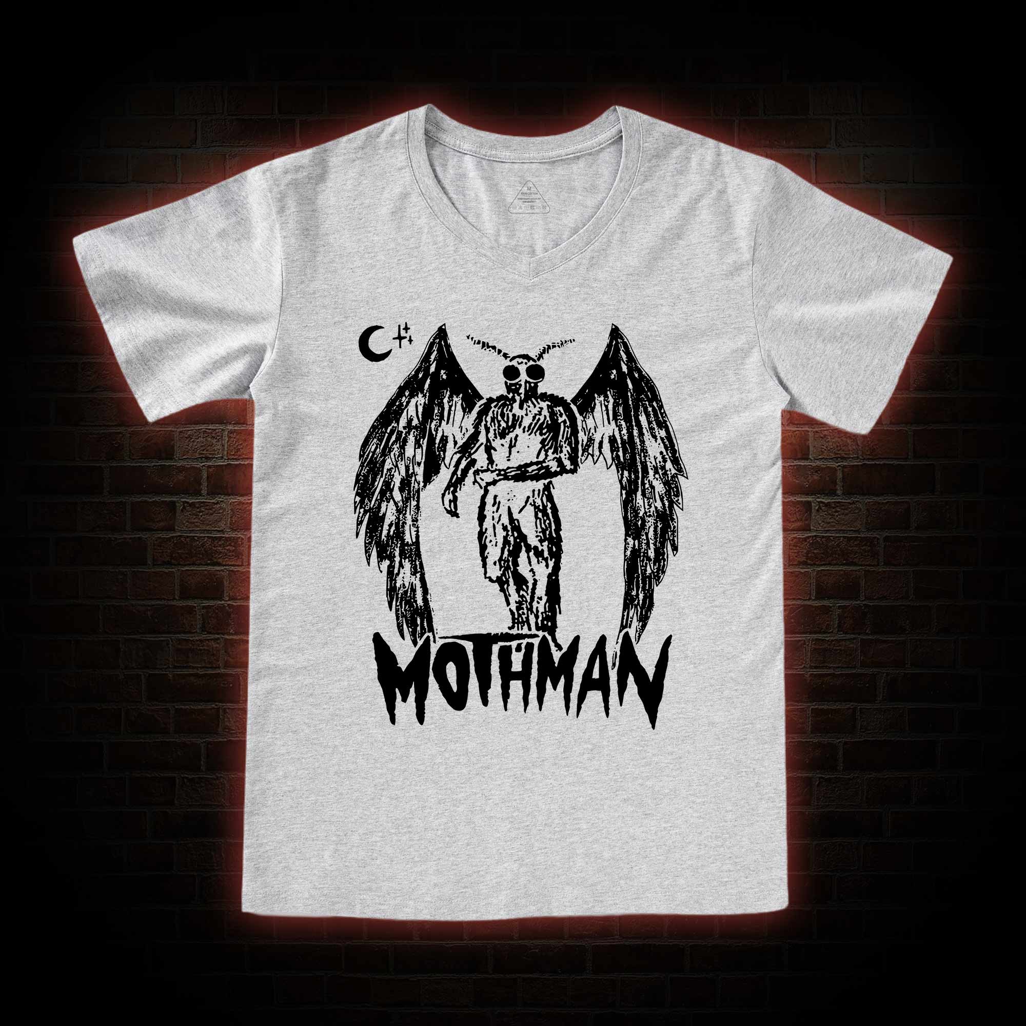 Mothman V-Neck Classic T-Shirt