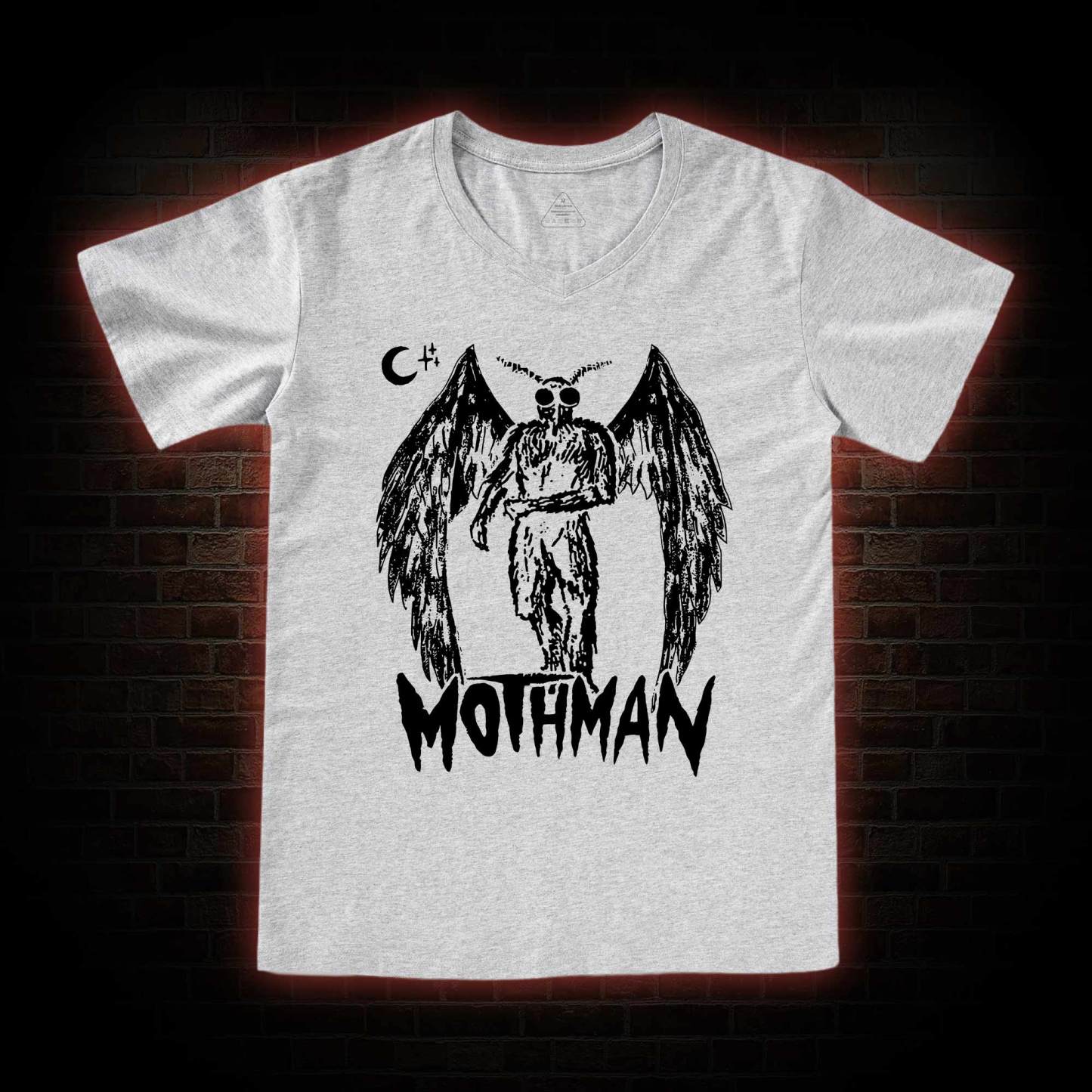 Mothman V-Neck Classic T-Shirt