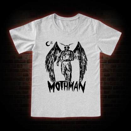 Mothman V-Neck Classic T-Shirt