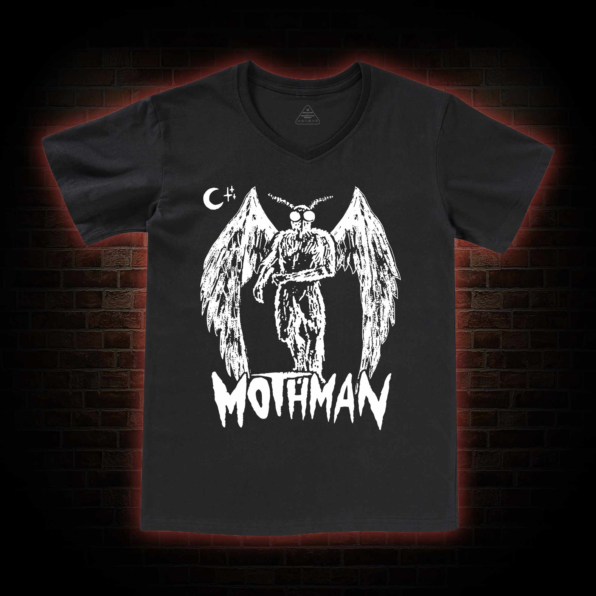 Mothman V-Neck Classic T-Shirt