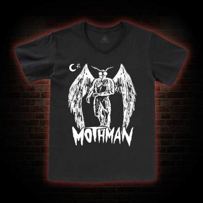 Mothman V-Neck Classic T-Shirt