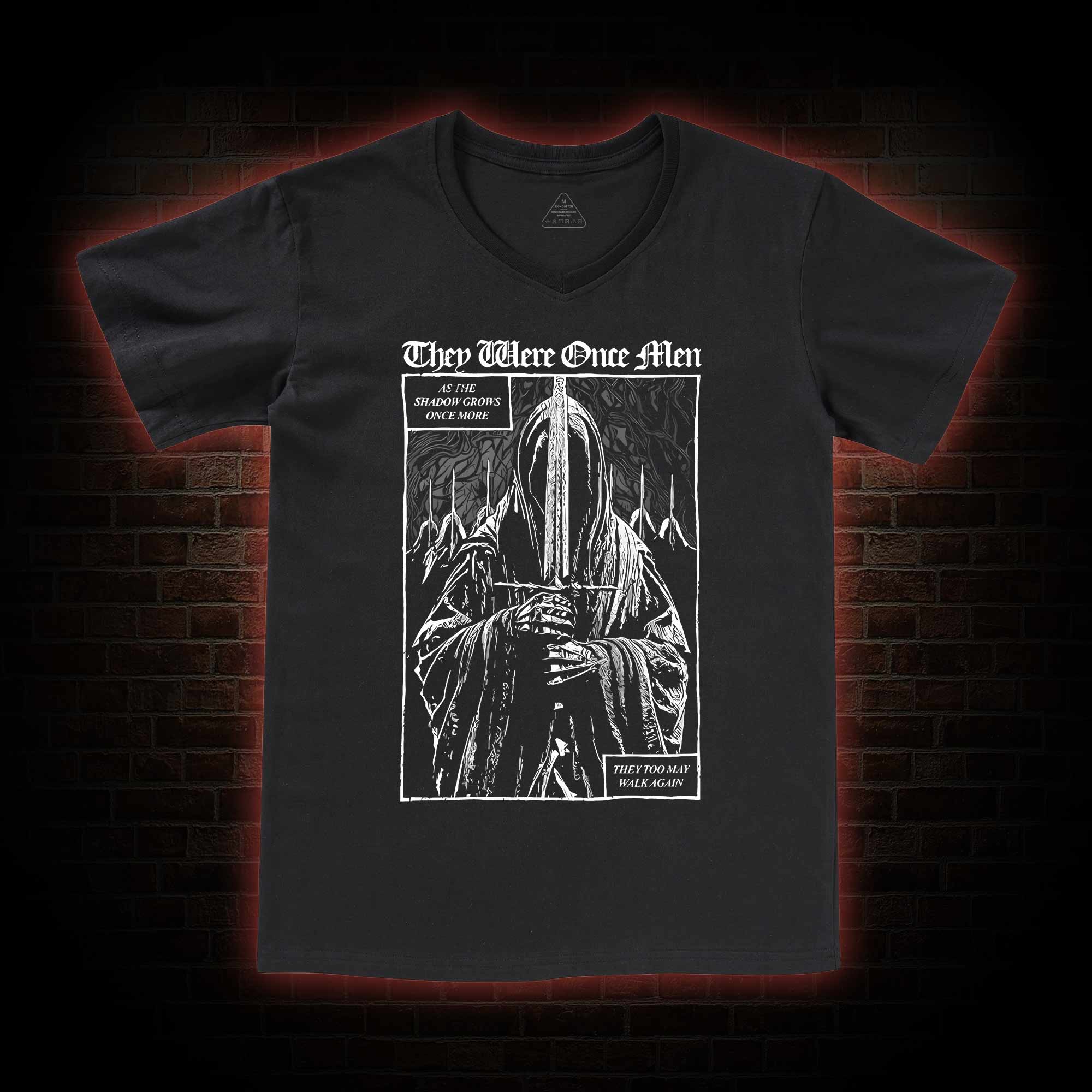  They Were Once Men V-Neck Classic T-Shirt