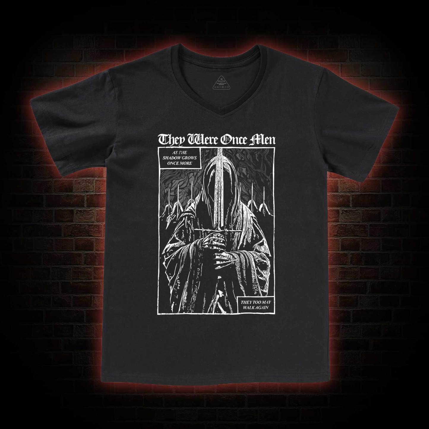  They Were Once Men V-Neck Classic T-Shirt