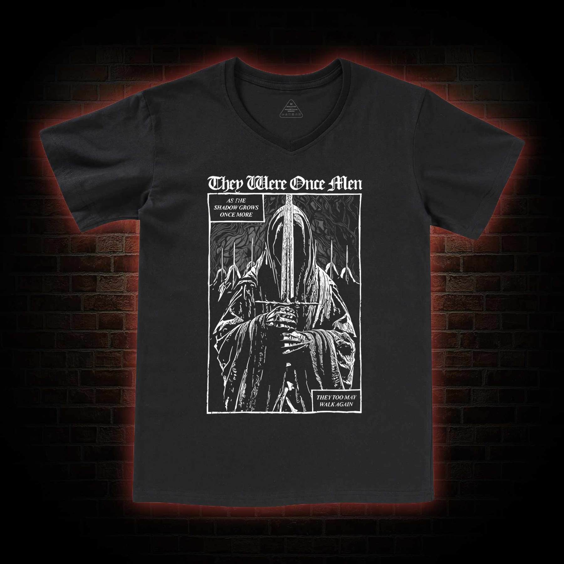  They Were Once Men V-Neck Classic T-Shirt