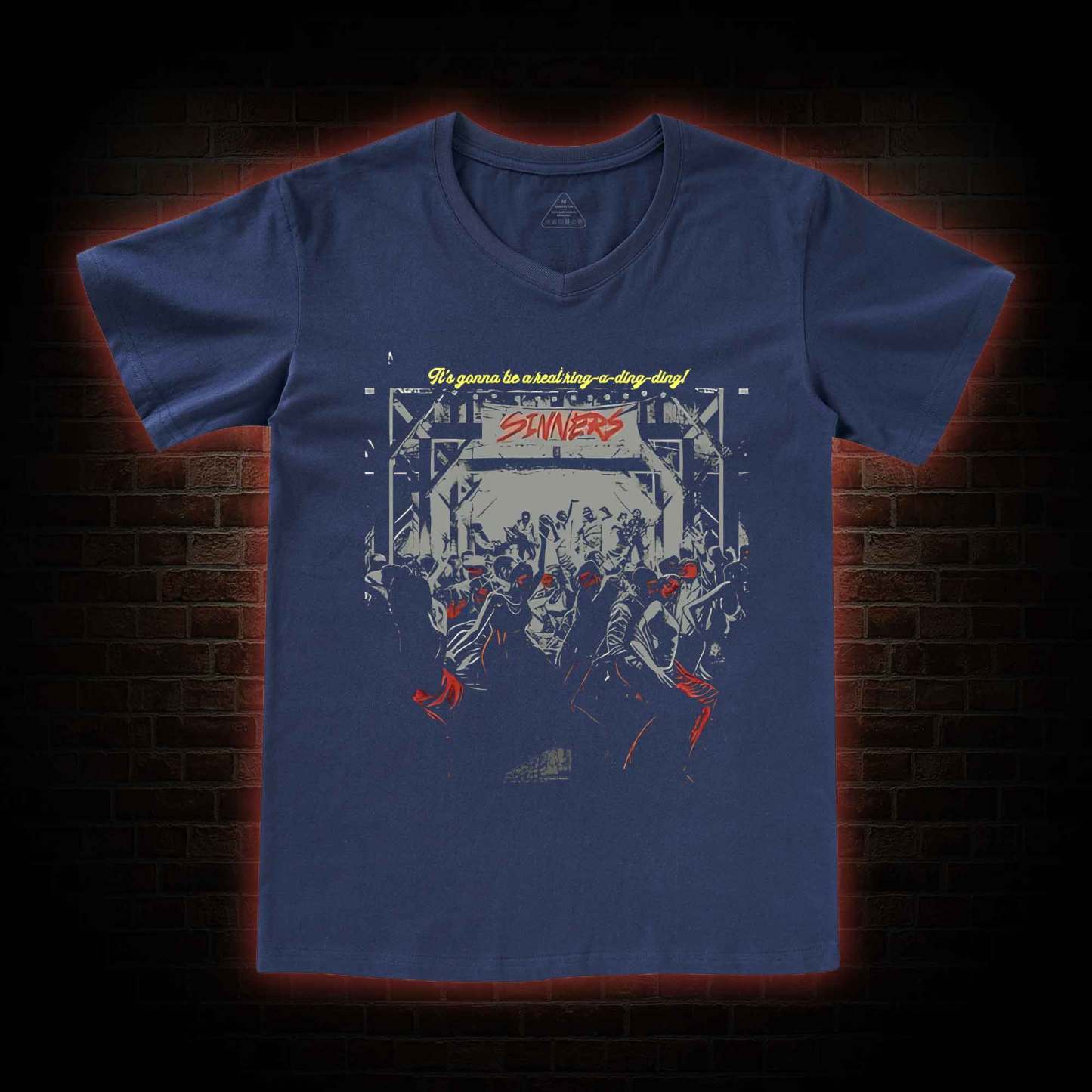 It's Gonna be Real Ring-a-ding-ding V-Neck Classic T-Shirt