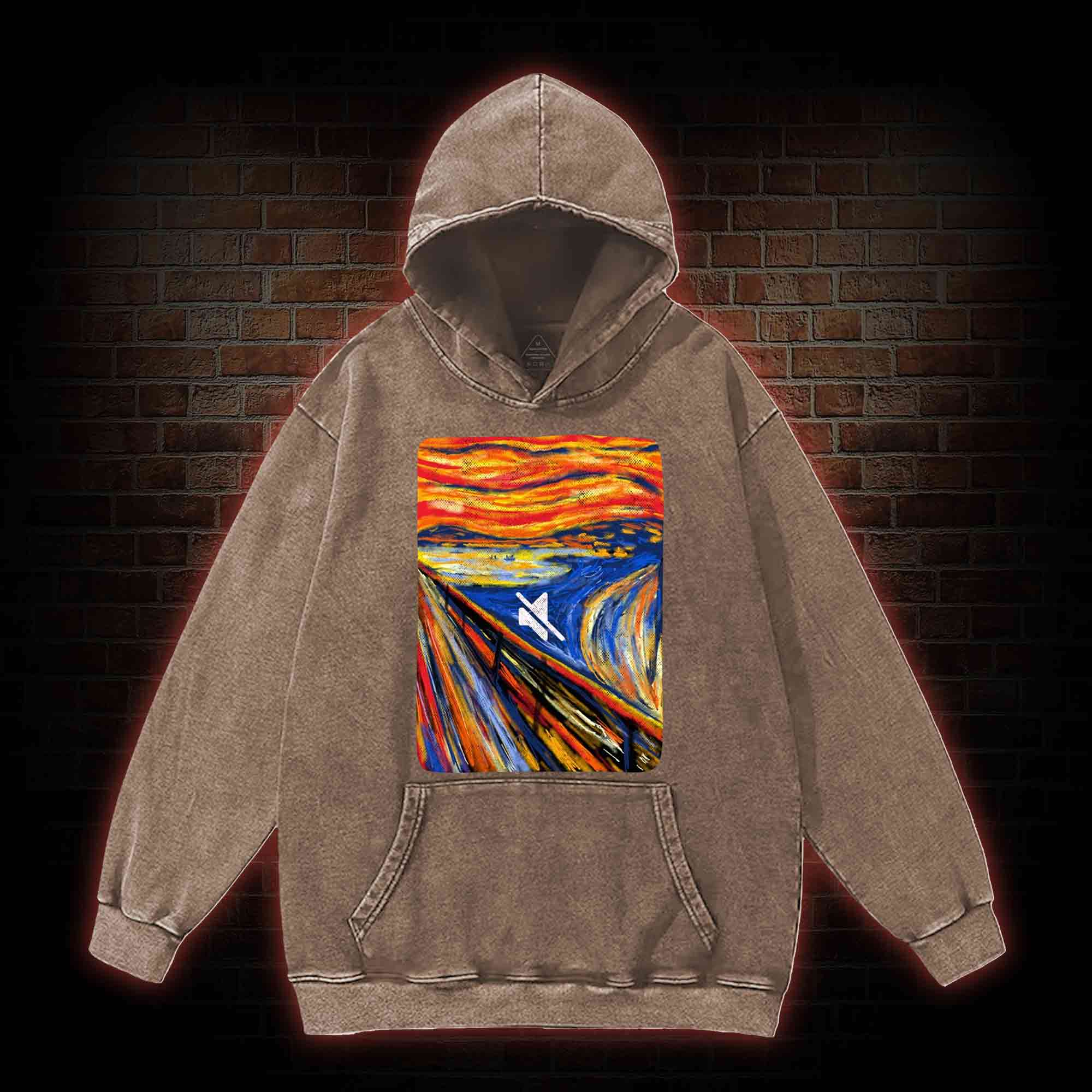 Silence Washed Hoodie