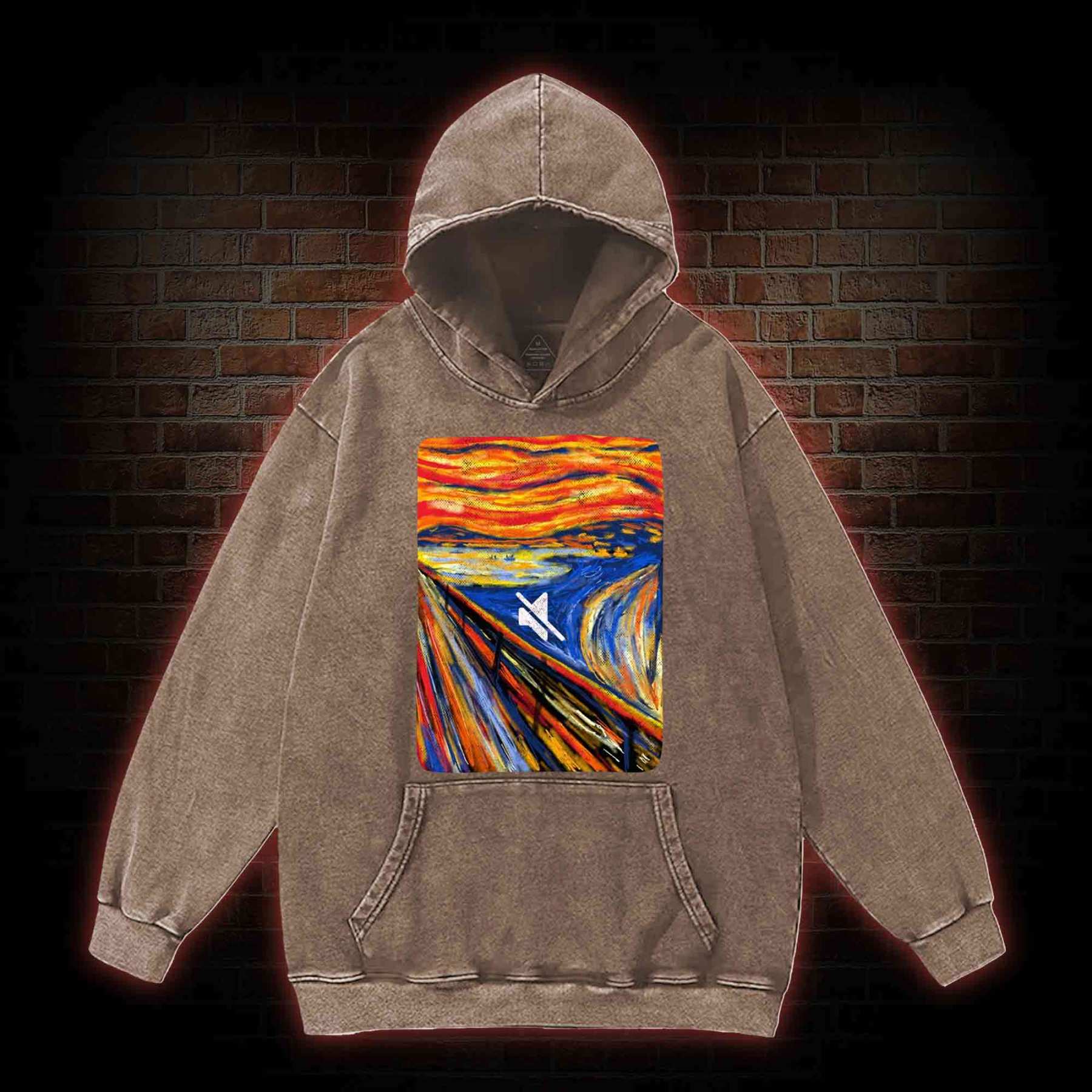 Silence Washed Hoodie