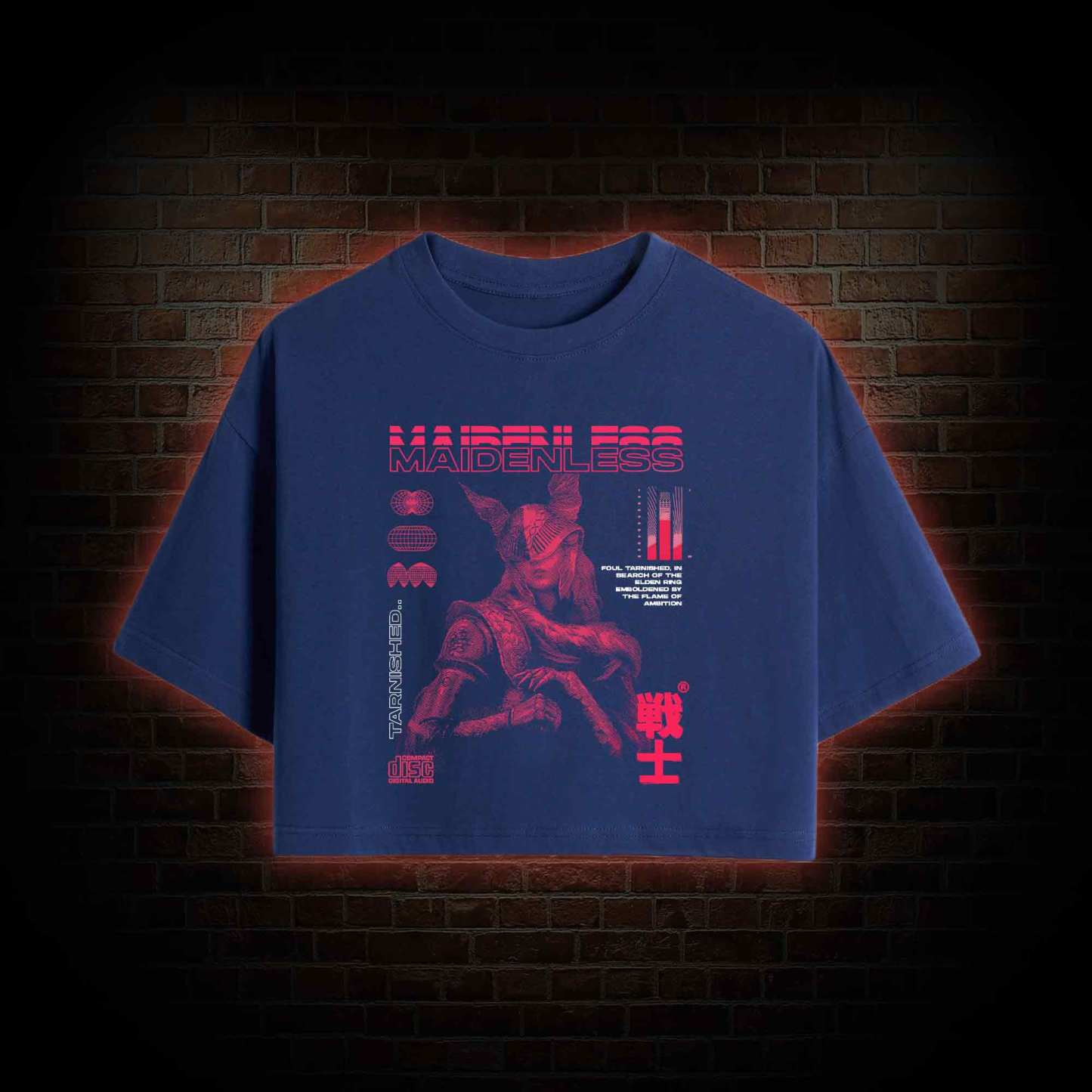 Maidenless Warrior Crop Top