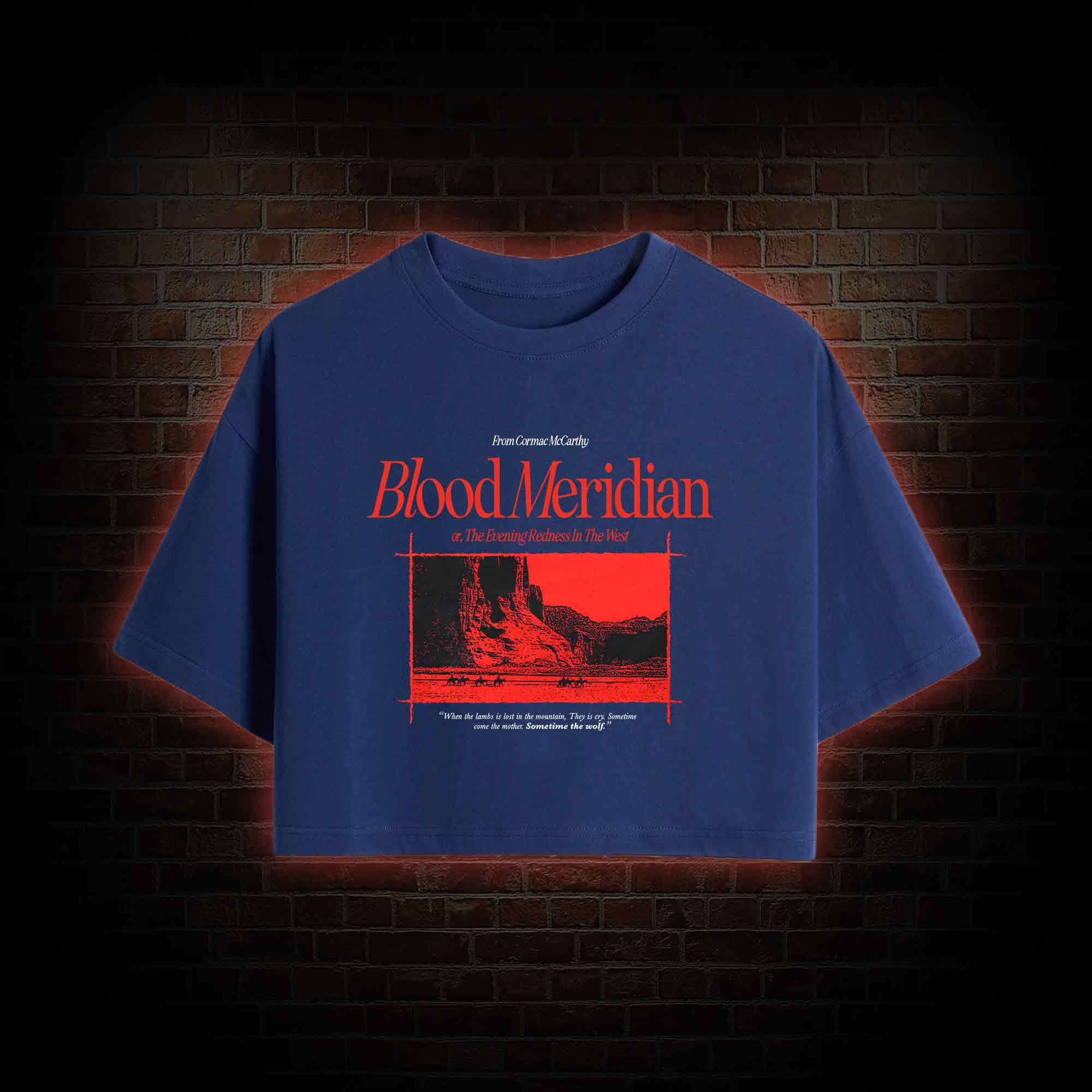 Blood Meridian Crop Top