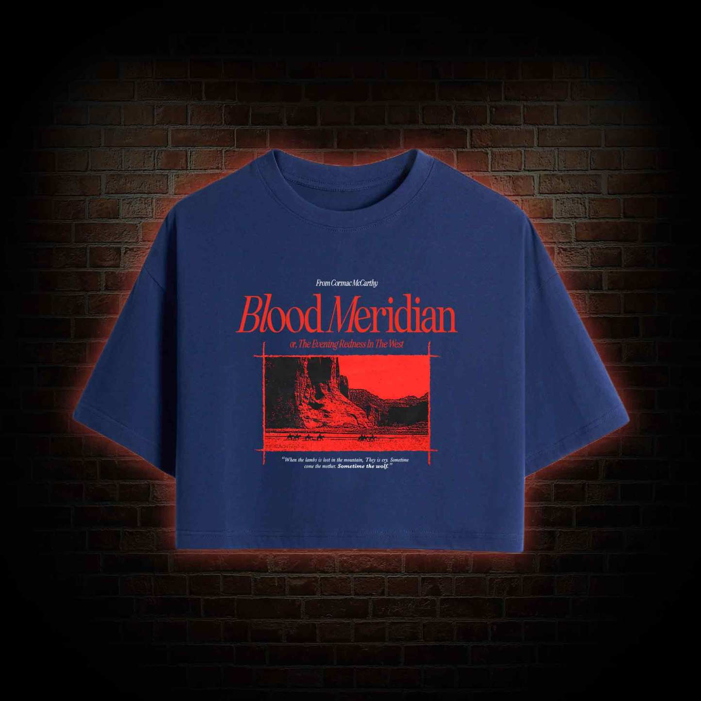 Blood Meridian Crop Top