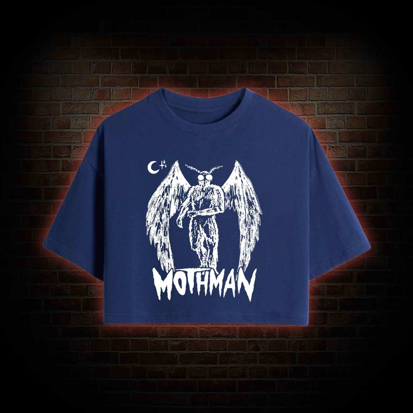 Mothman Crop Top