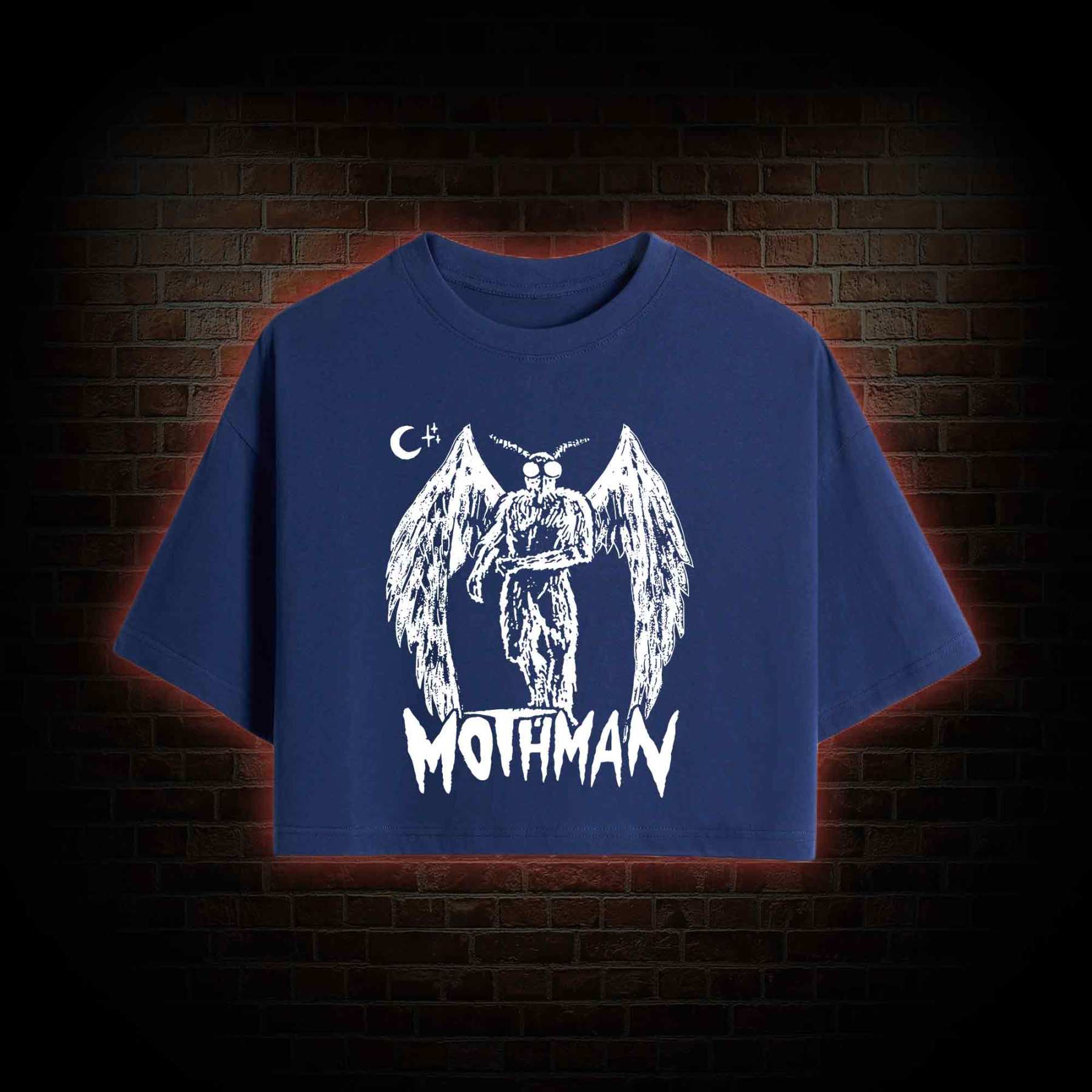 Mothman Crop Top