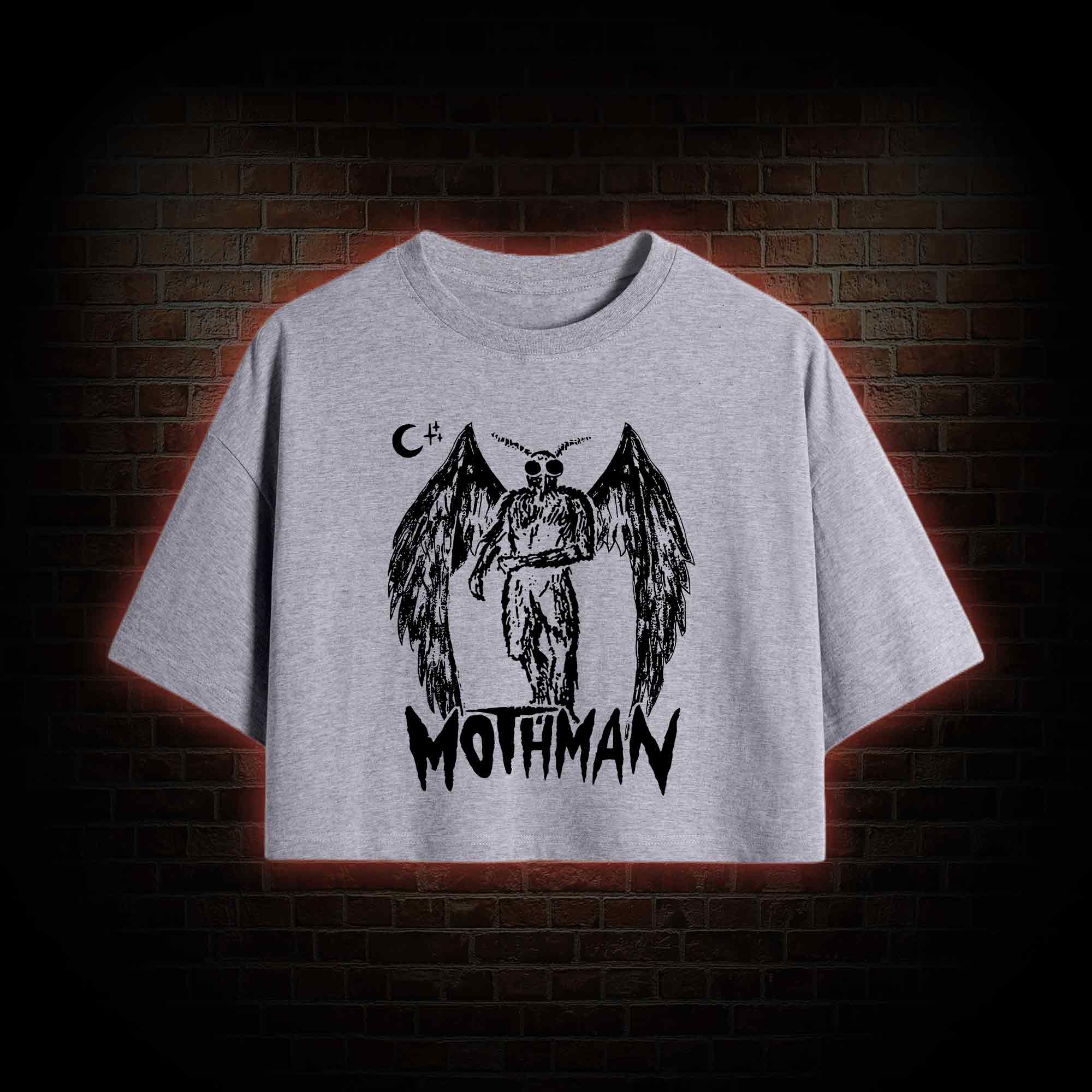 Mothman Crop Top