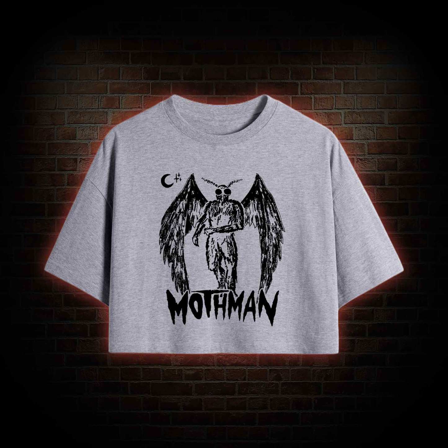 Mothman Crop Top