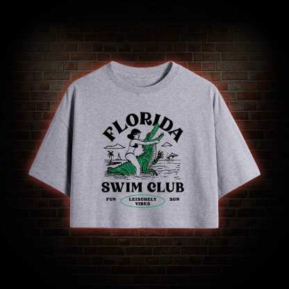 Florida Swim Club Crop Top