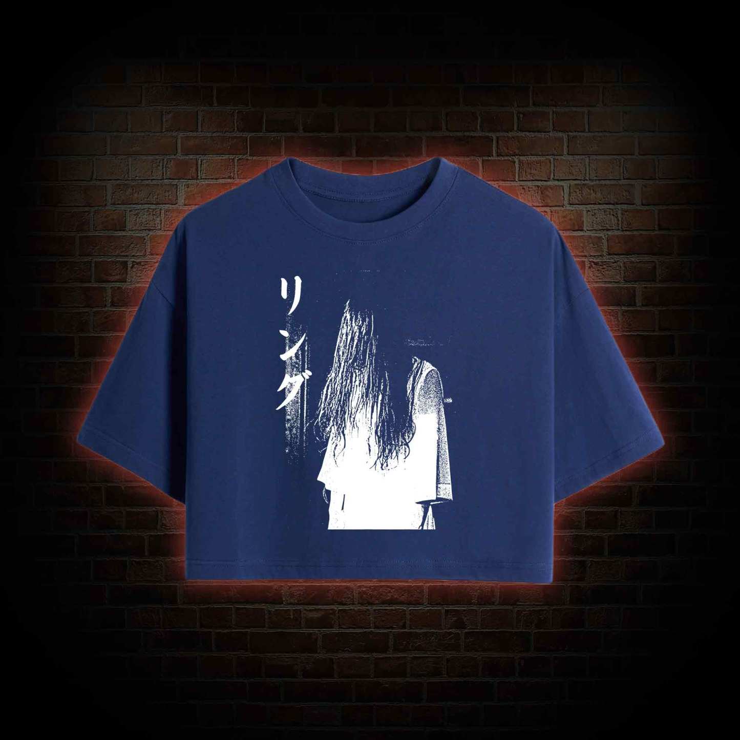 Vintage Ghost Crop Top