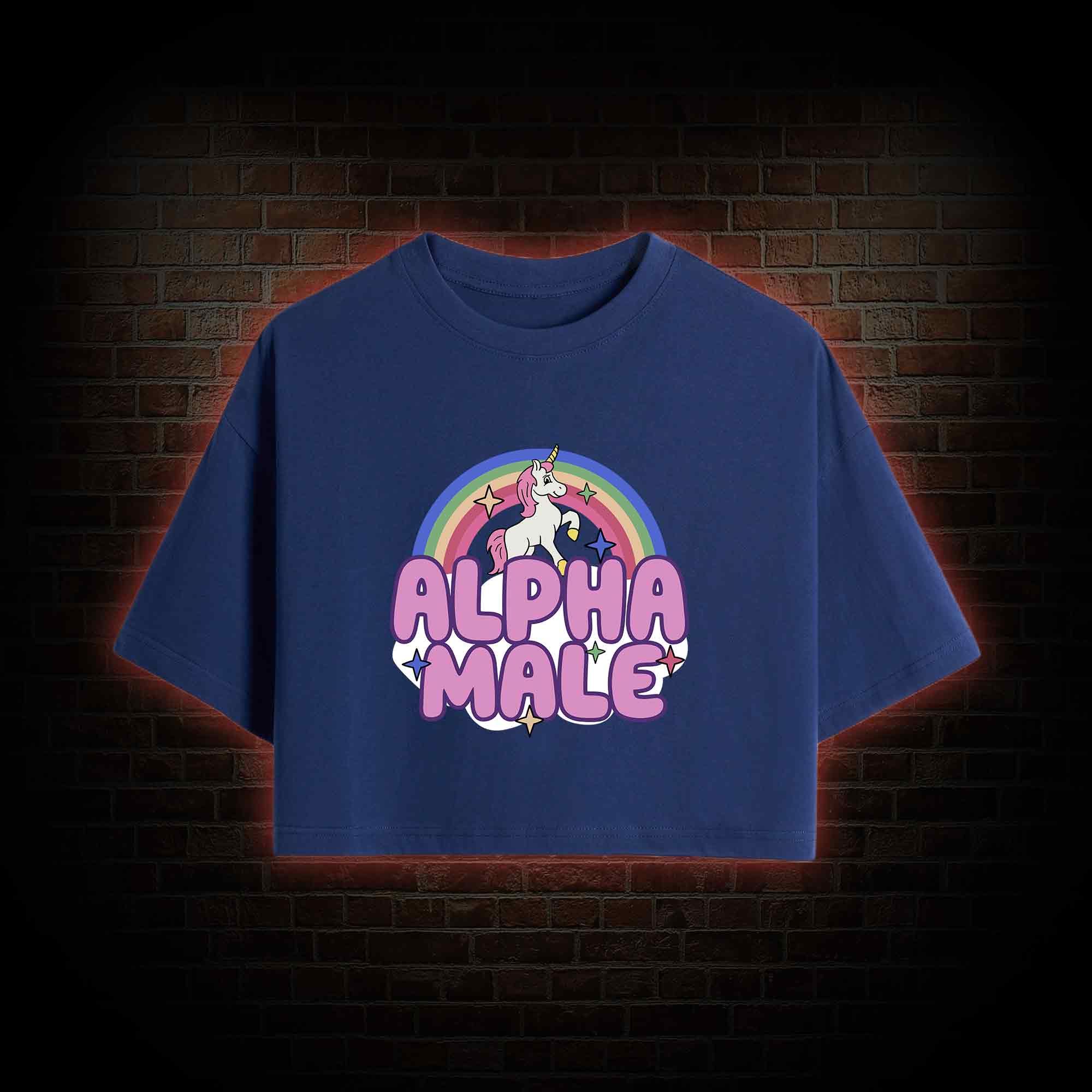 Alpha Male Crop Top