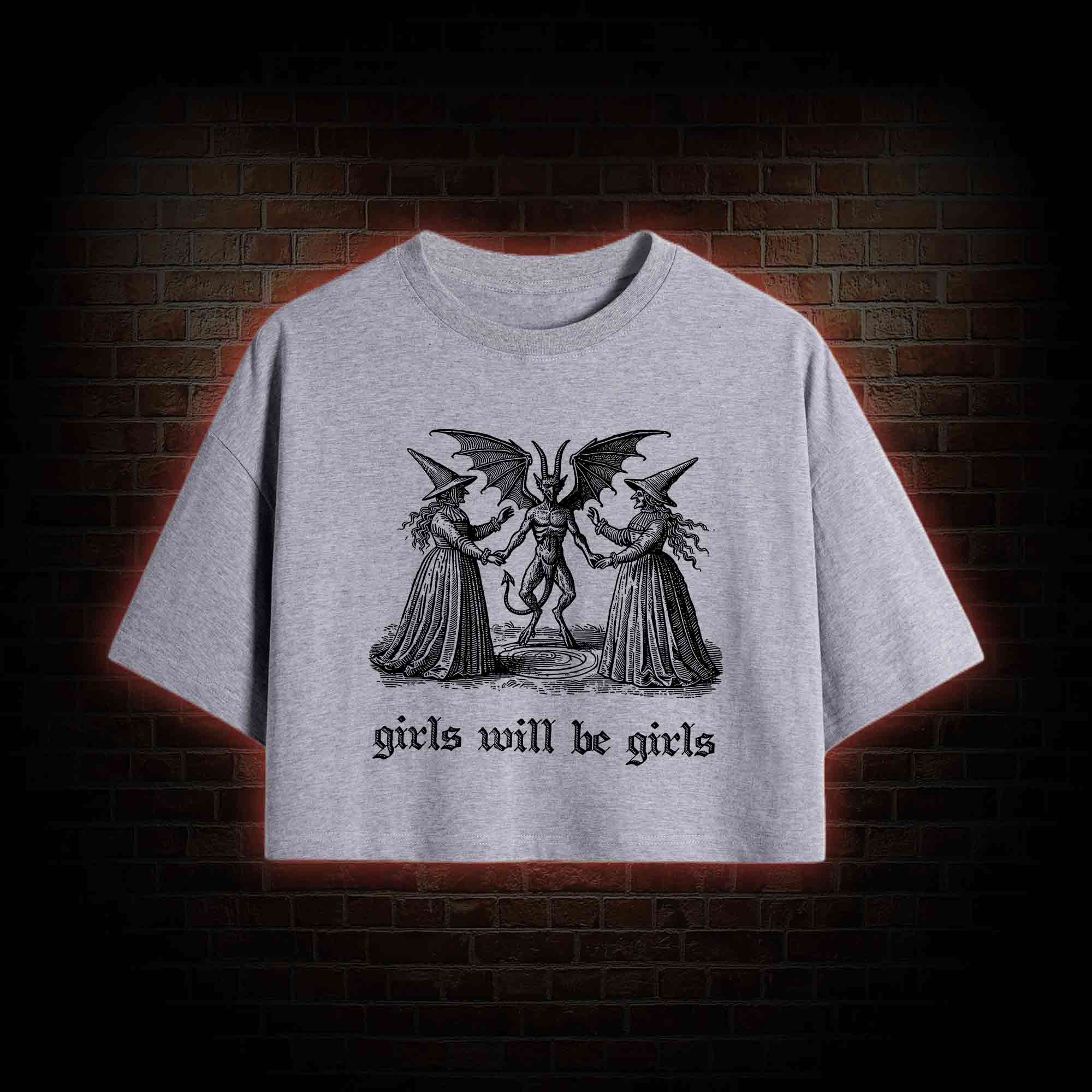 Girls Will Be Girls Crop Top