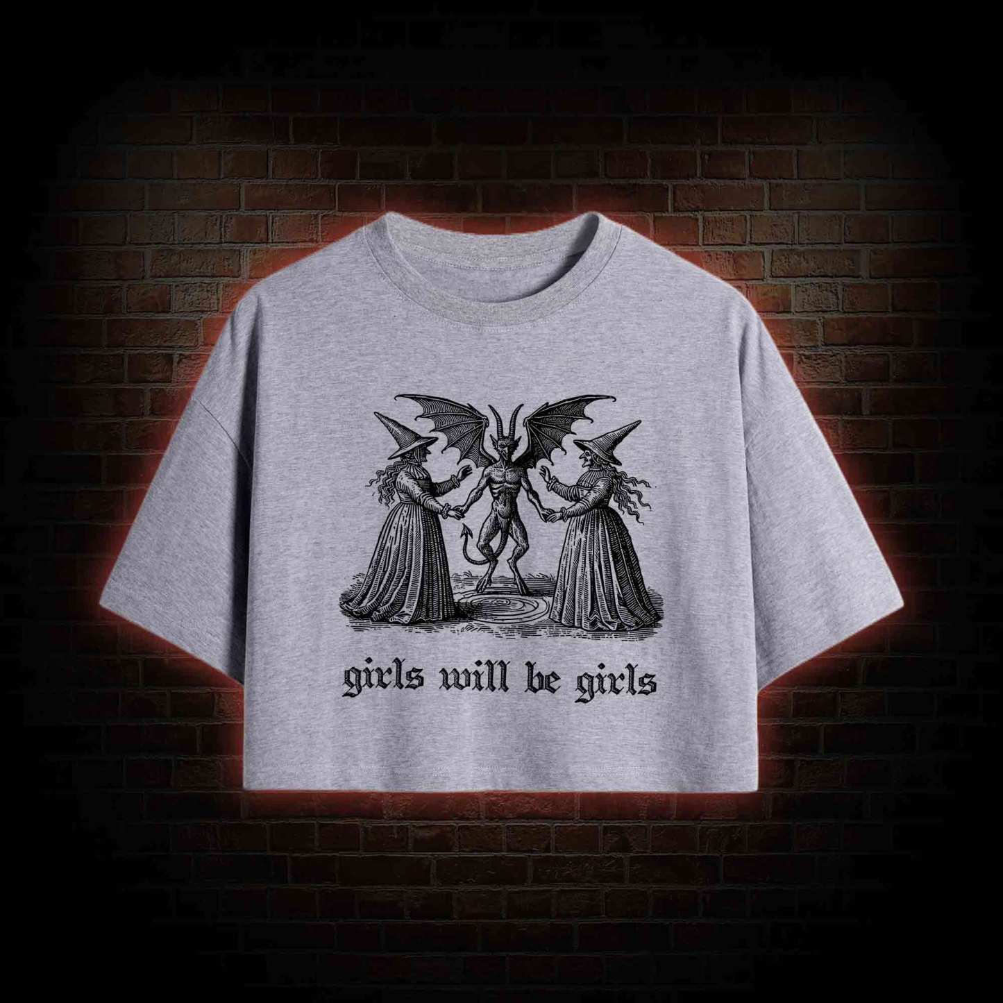 Girls Will Be Girls Crop Top