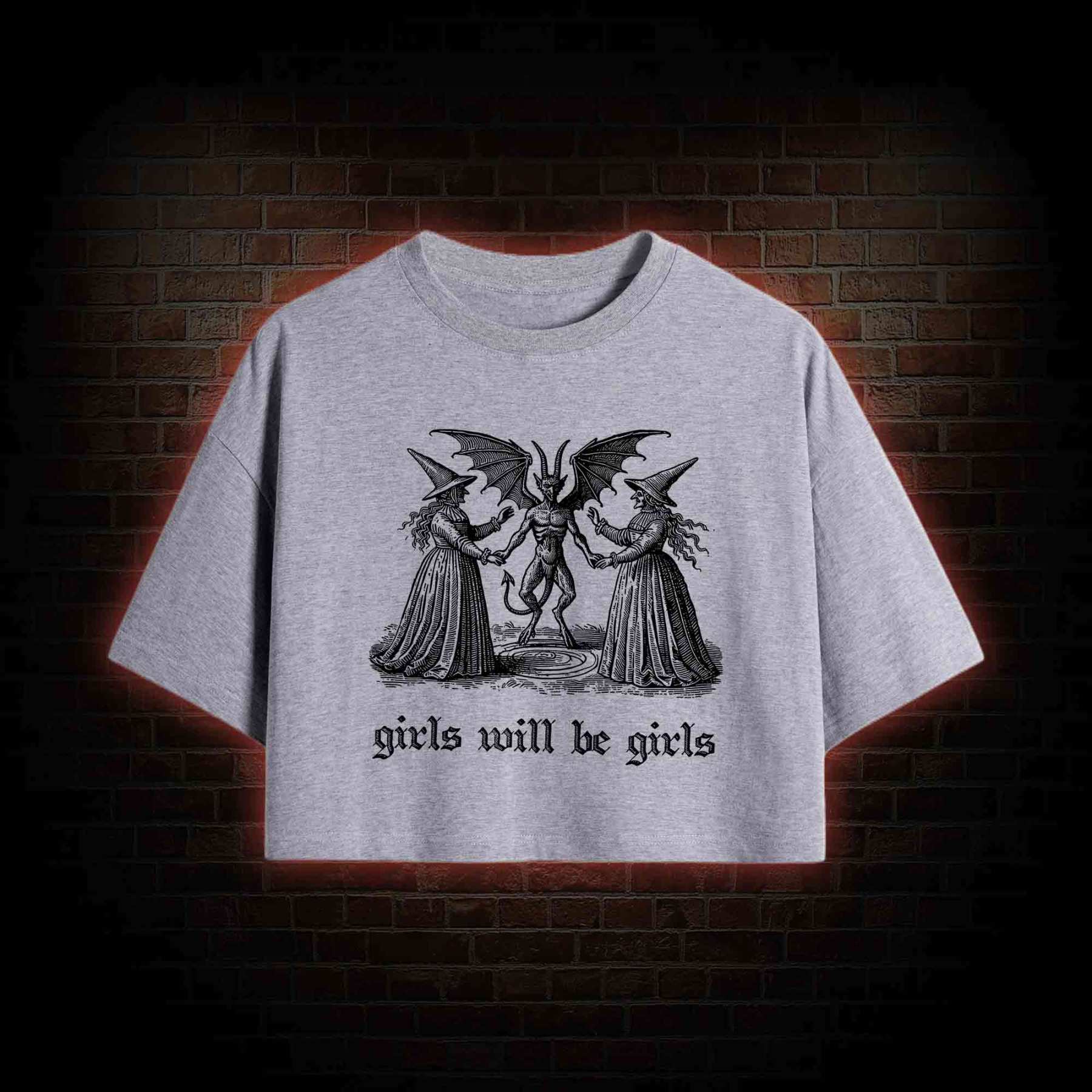 Girls Will Be Girls Crop Top