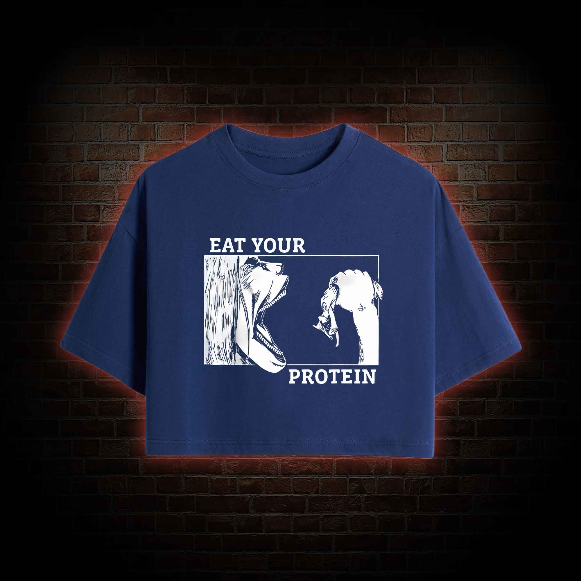 Eat Your Protein Crop Top
