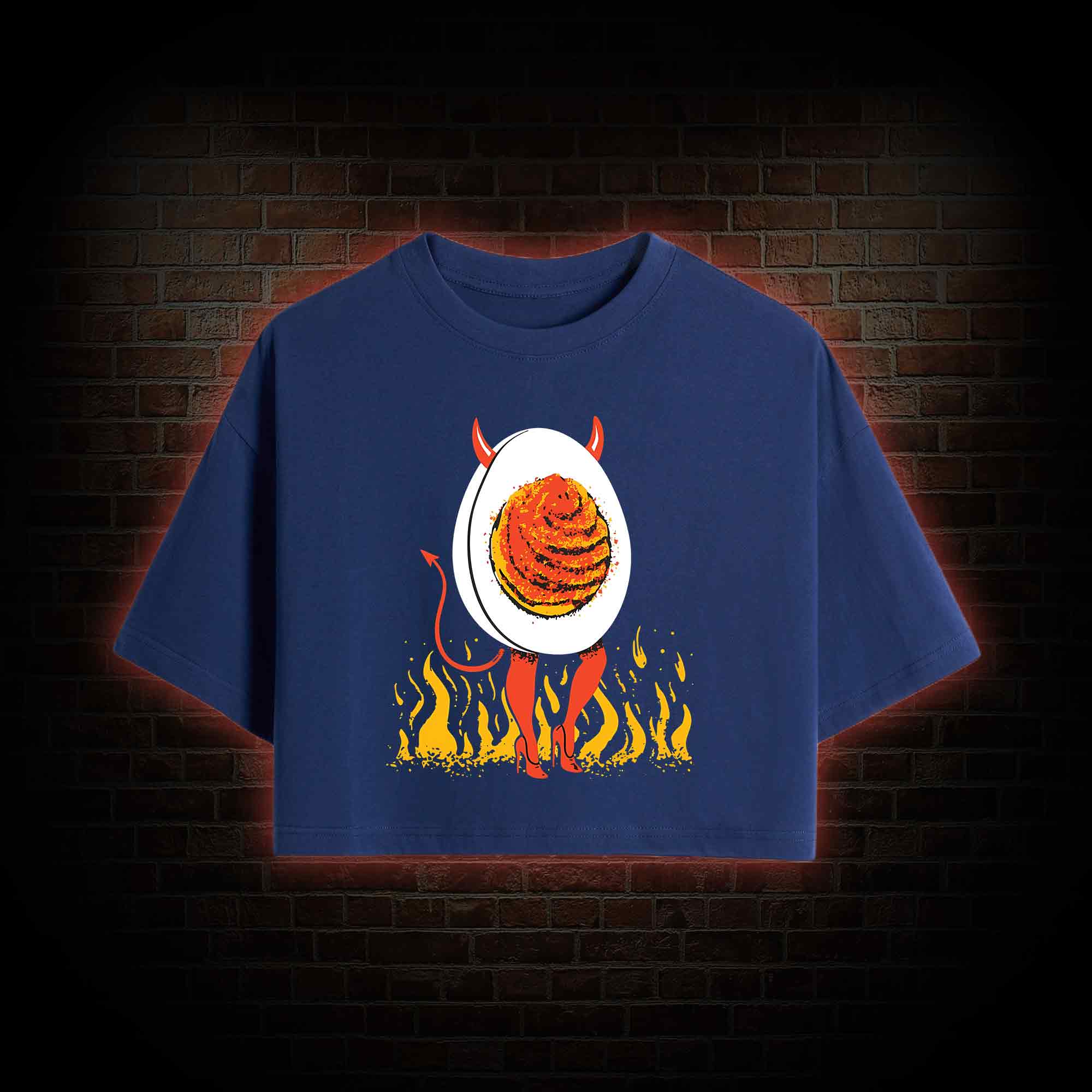 Deviled Egg Crop Top