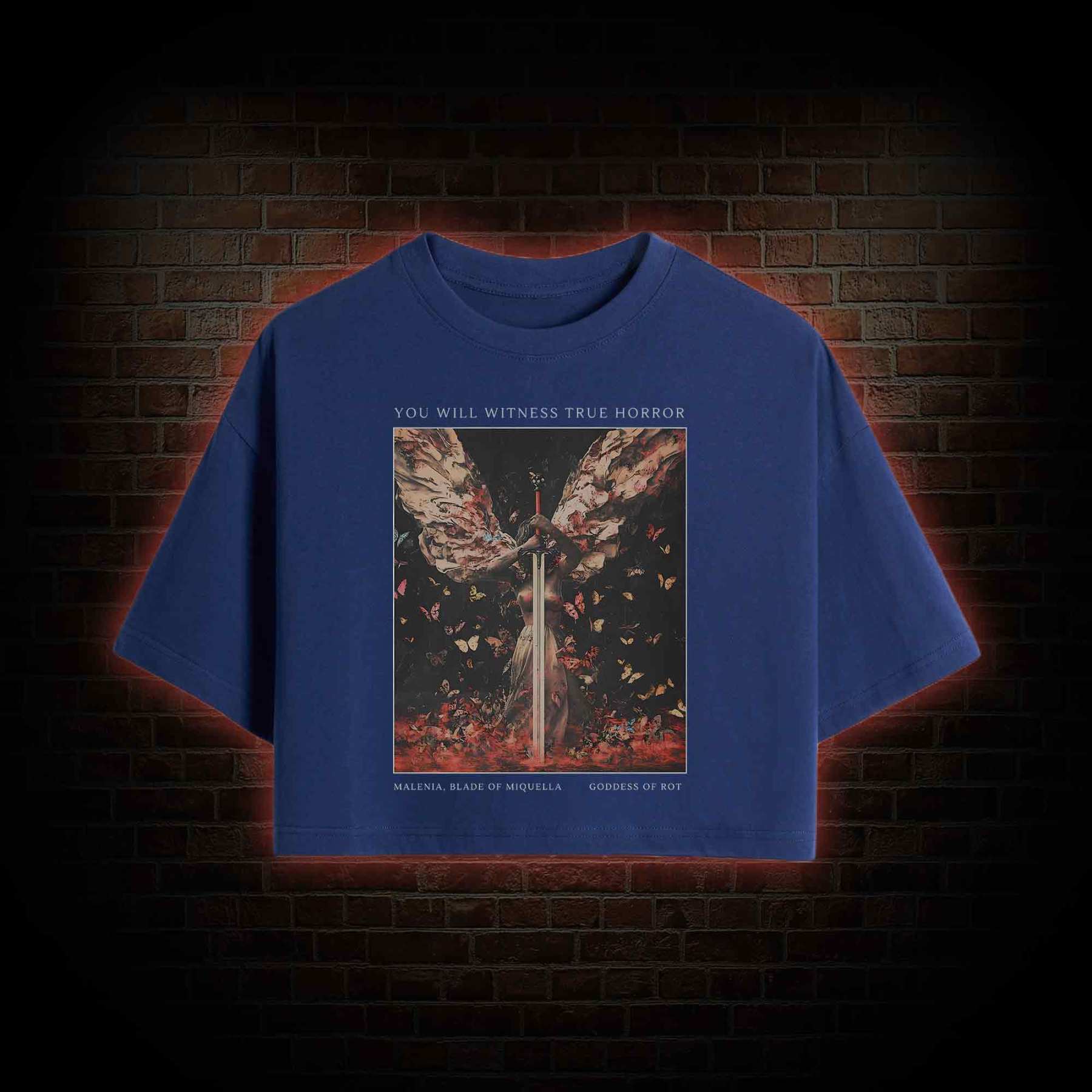 Goddess of Rot Crop Top