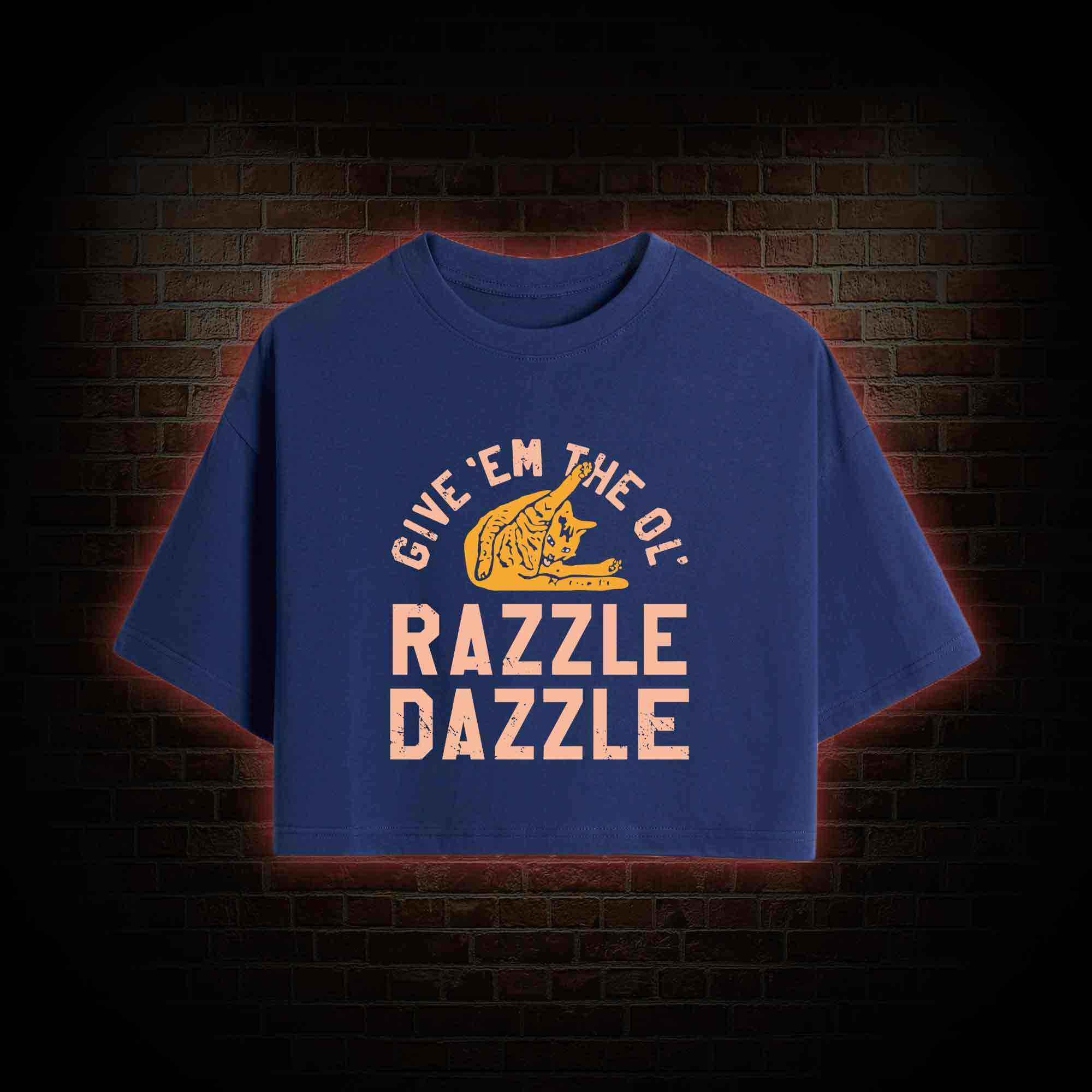 Razzle Dazzle Crop Top
