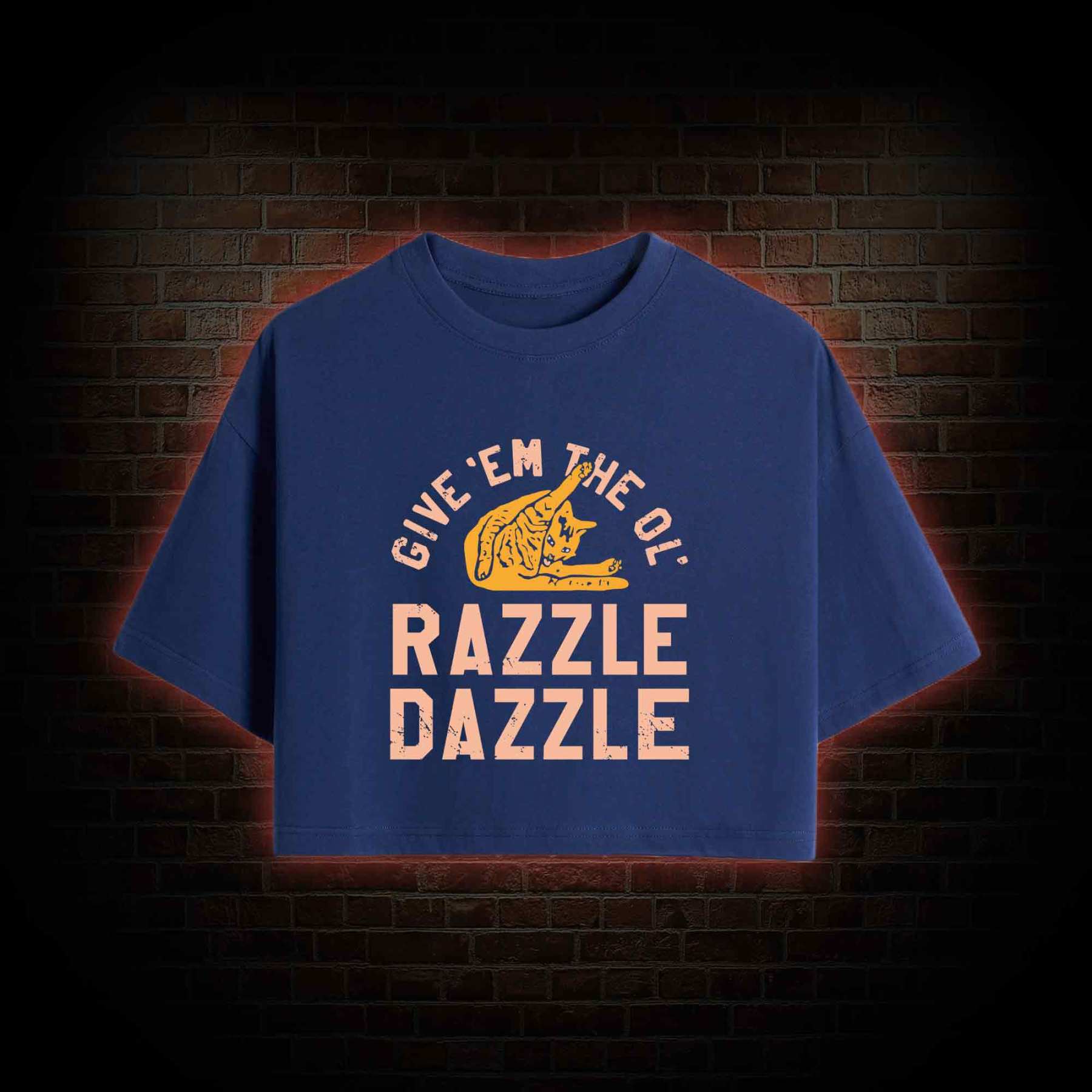 Razzle Dazzle Crop Top