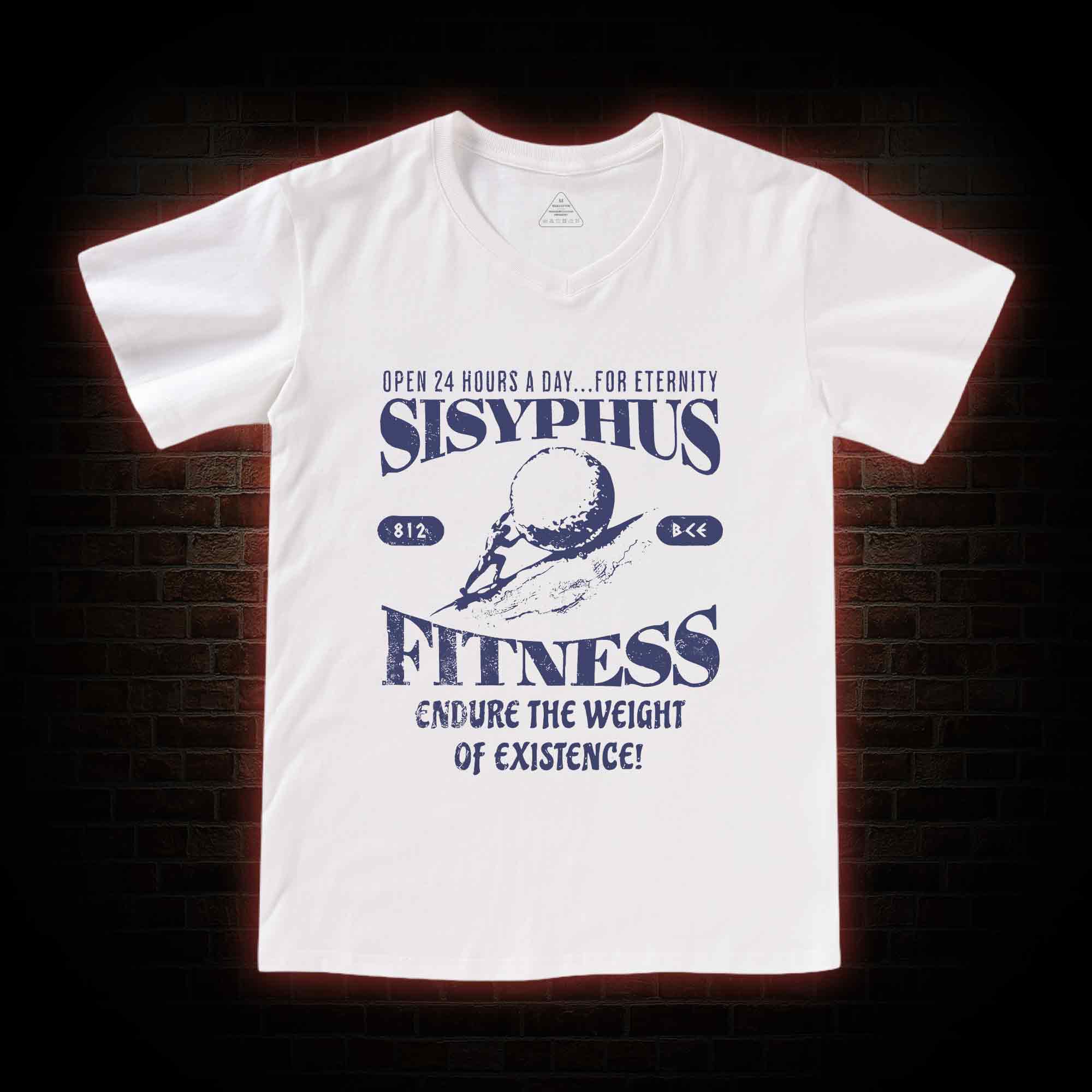 Sisyphus Fitness V-Neck Classic T-Shirt
