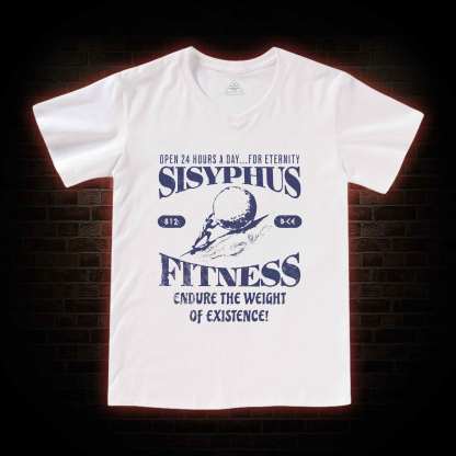 Sisyphus Fitness V-Neck Classic T-Shirt