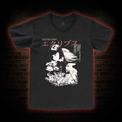 Weird Girl V-Neck Classic T-Shirt